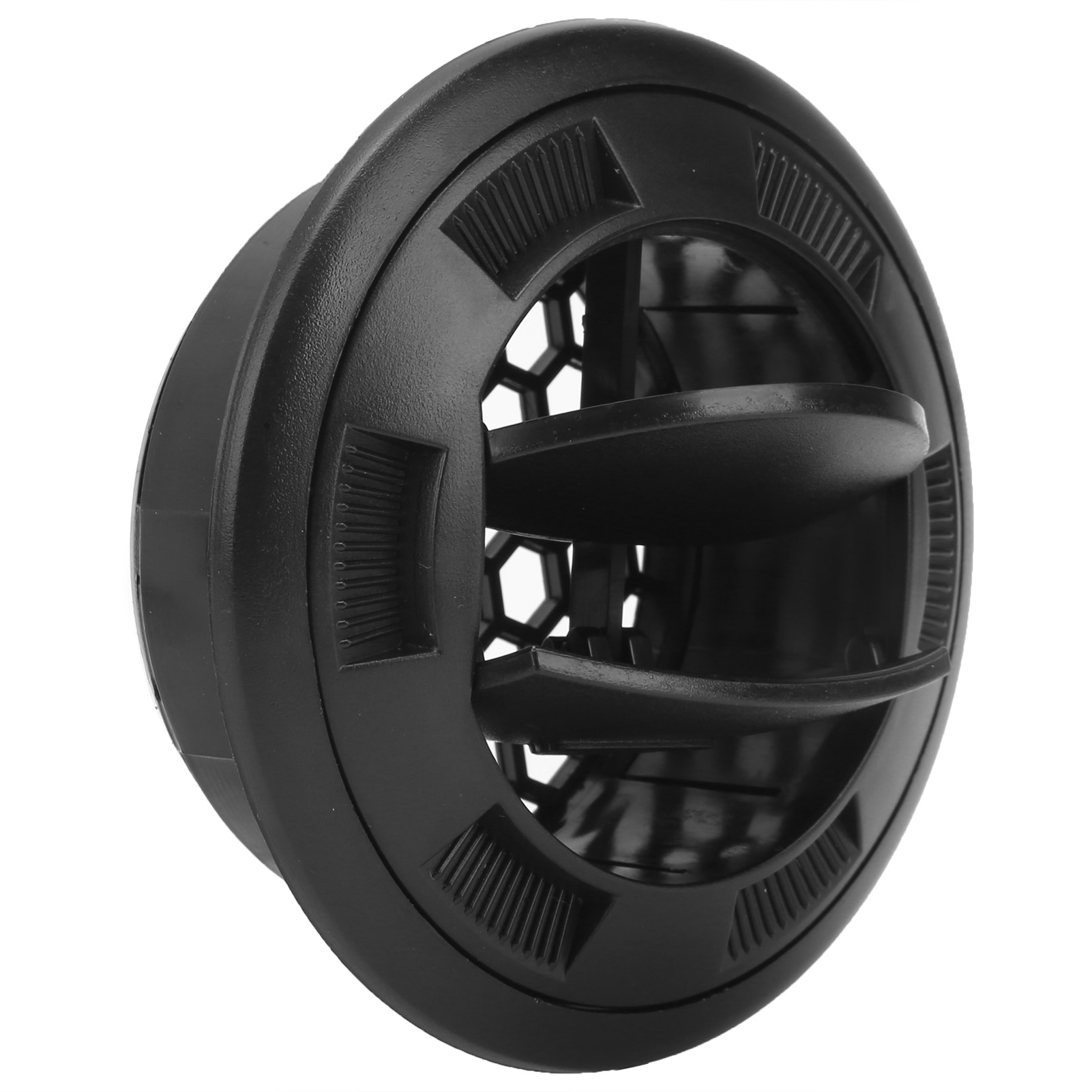 Rundes Schwarzes Lüftungsgitter 100/75 Mm Mit Gitter, Belüftungsöffnung Für Wohnmobile, Busse, Elektroautos