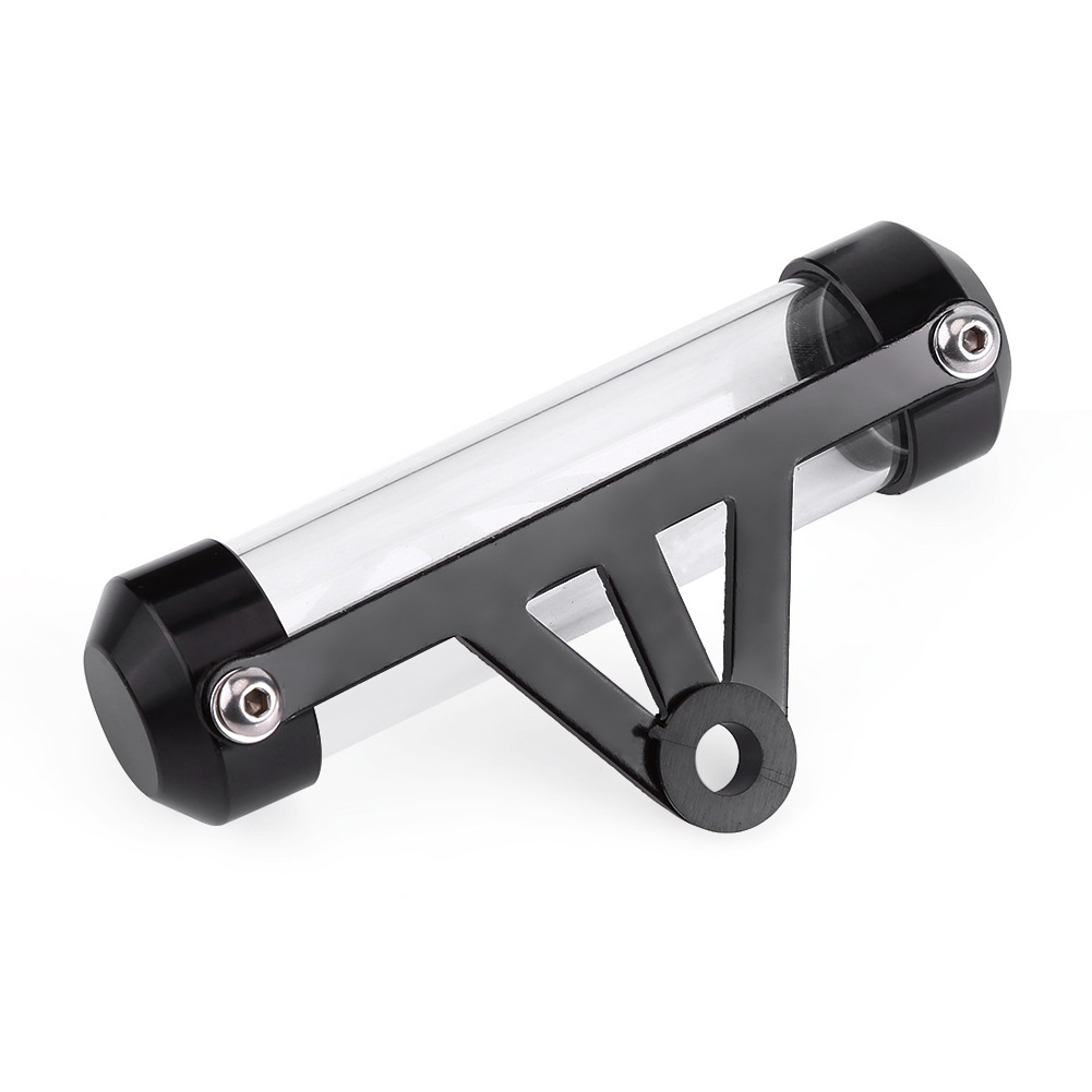 Universeller Halter Für Motorrad-/roller-steuerplakette, Wasserdicht, Zylindrisch, Schwarz, Stabile Halterung Für Die Plakette, Sichere Rahmenbefestigung