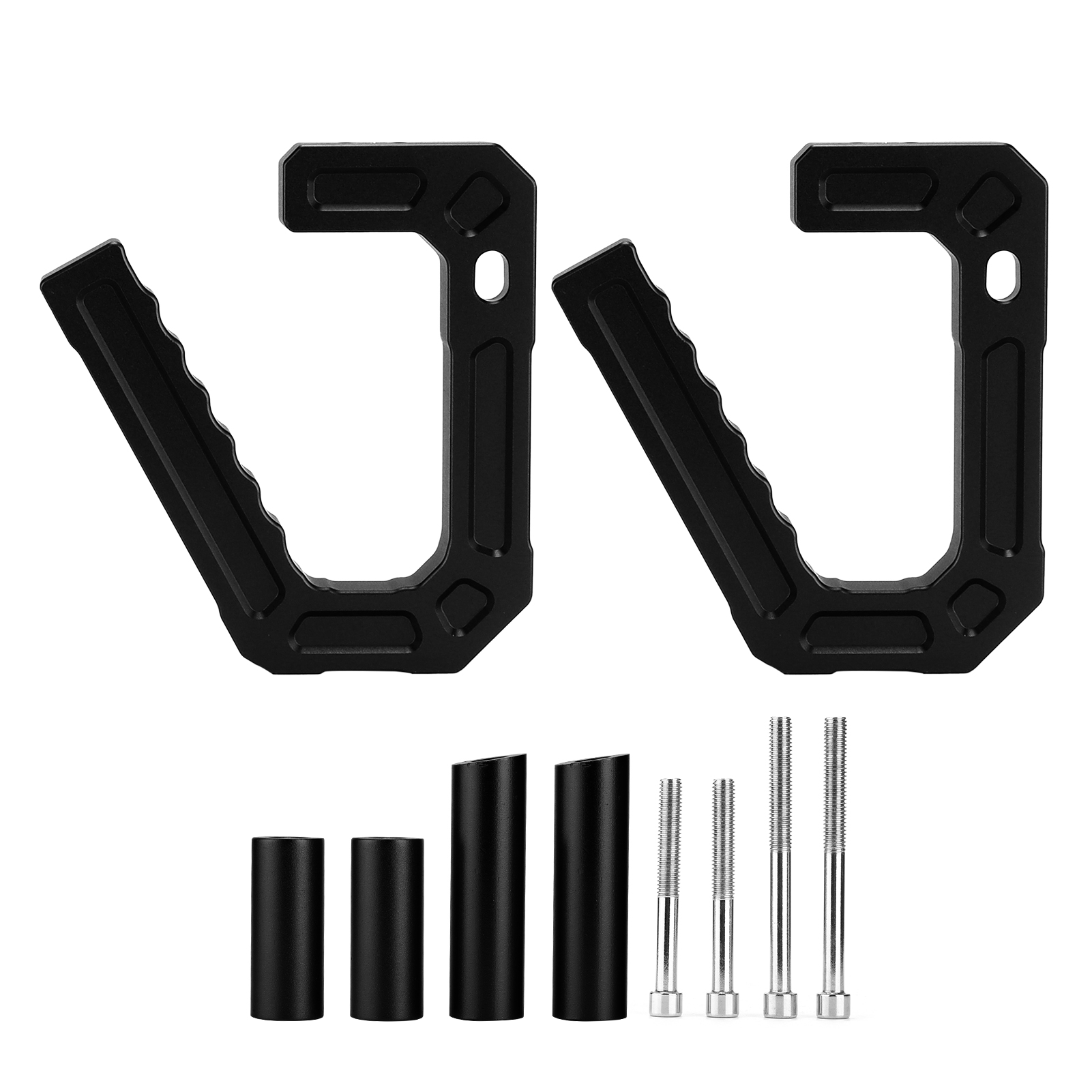 Vorderer Haltegriff Aus Aluminiumlegierung Für Jeep Wrangler Jk 2007-2018, Schwarzer Haltegriff Für Fahrer Und Beifahrer, Robustes Ersatzteil.