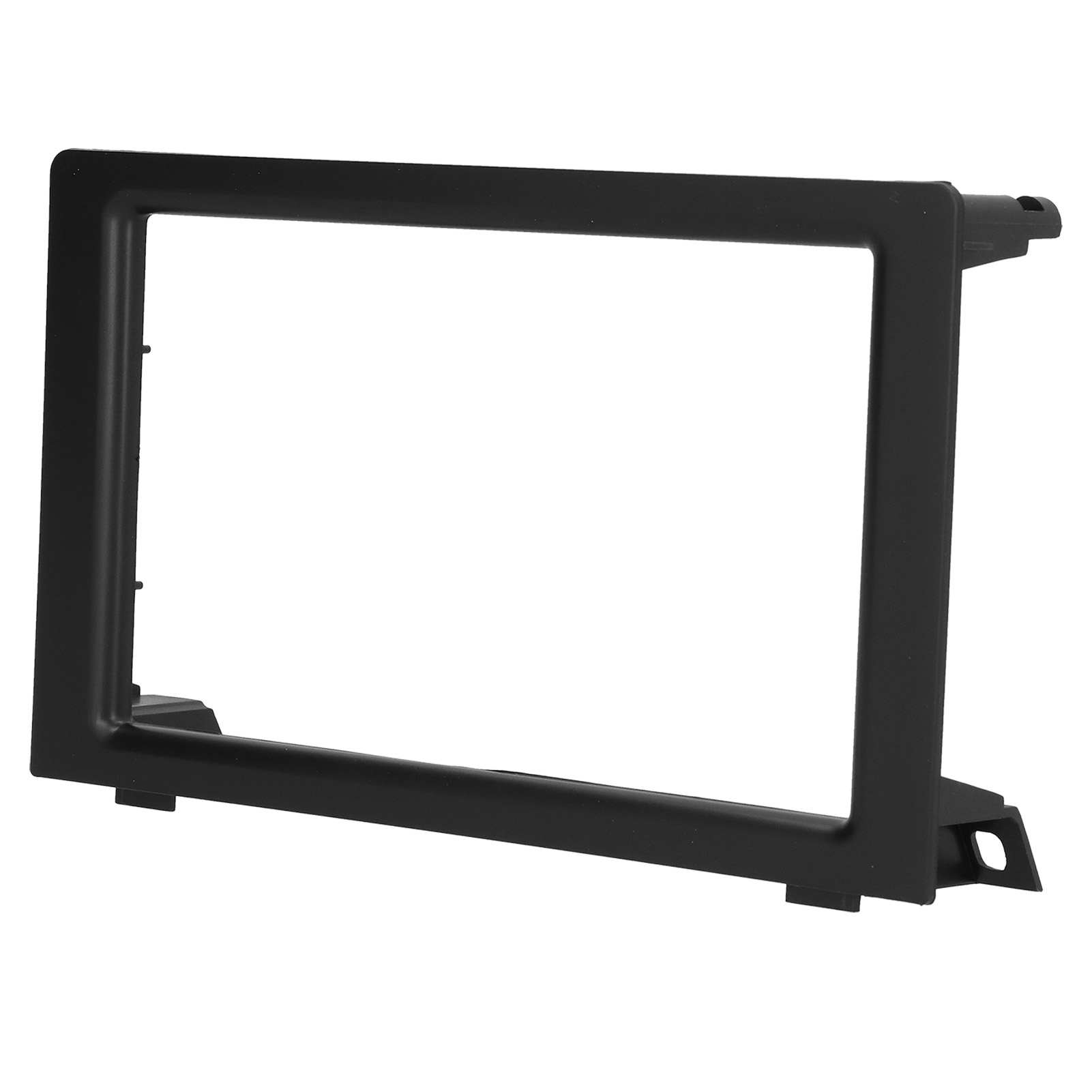 2-din-einbausatz Für Saab 9-3 (2007–2010), Mittelkonsole Mit Radio, Navigation, Stereoanlage Und Dvd-player, Schwarze Armaturenbrettverkleidung
