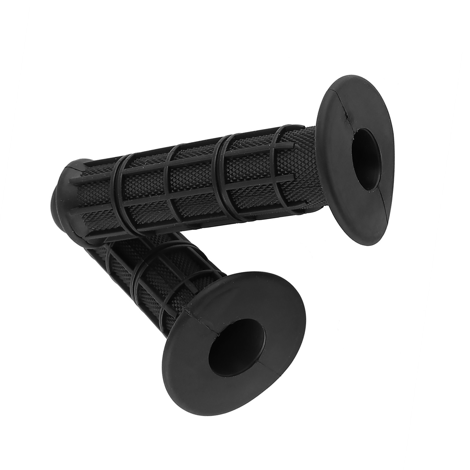 Universelle Schwarze Silikon-motorradlenkergriffe, 22/25 Mm (7/8 Zoll), Paar, Rutschfest Und Komfortabel, Kompatibel Mit Den Meisten Motorrädern, Quads Und Rollern.