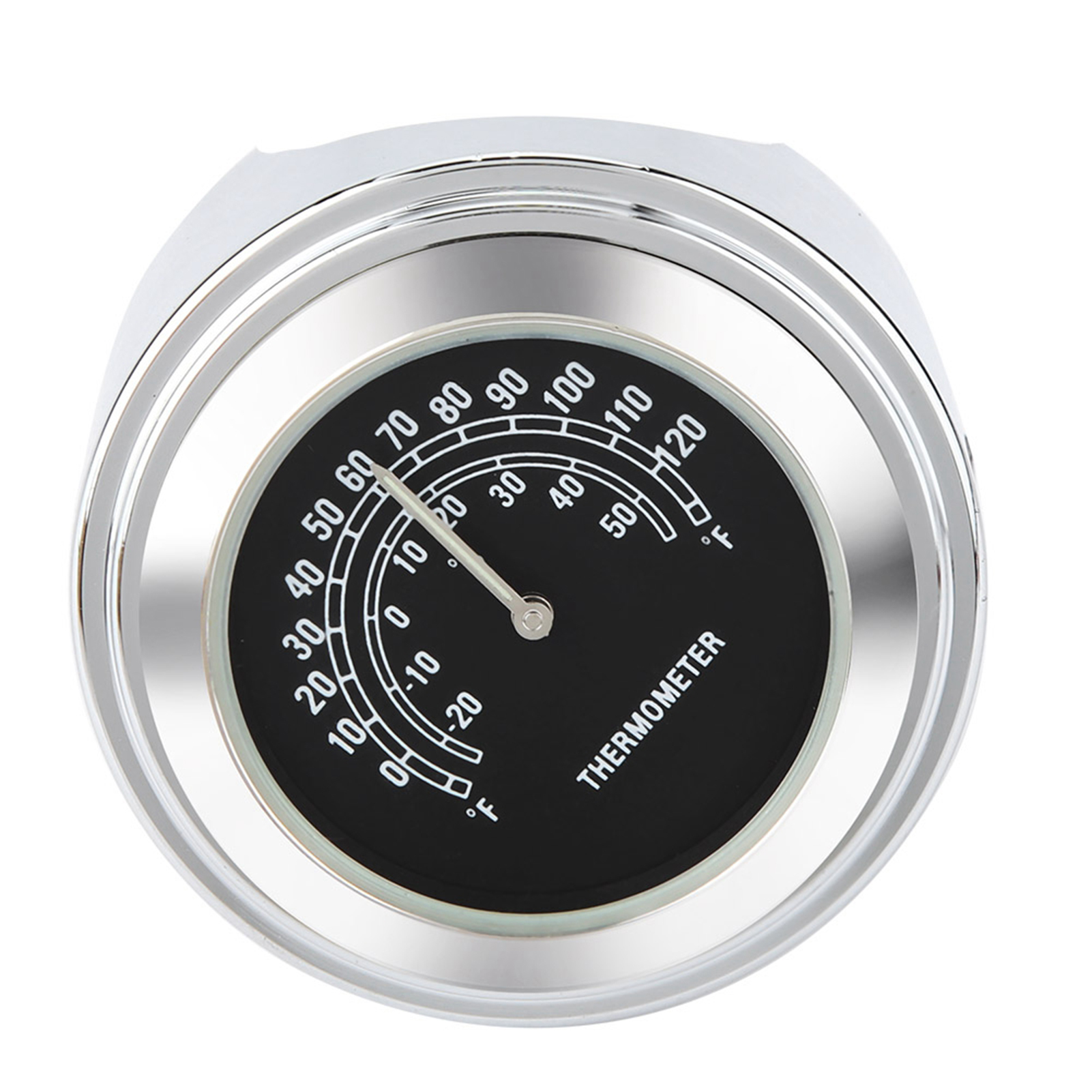 Motorrad-thermometerhalterung, Wasserdicht, 22–25 Mm, Schwarz, Lenkerzubehör, Temperaturanzeige