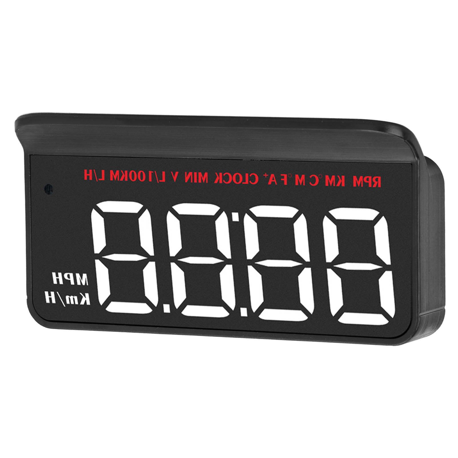 Universelles Obdii-head-up-display Mit Geschwindigkeitswarnung, Projektor, Windschutzscheibenanzeige, Wassertemperaturanzeige Und Tachometer-kit