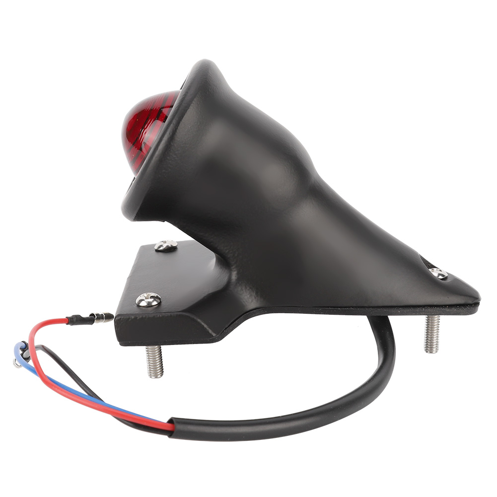 Universelle Retro-motorrad-rückleuchten, Brems- Und Fahrleuchten, Schwarz Slj-w042b, Led-lampe Für Custom-café-racer