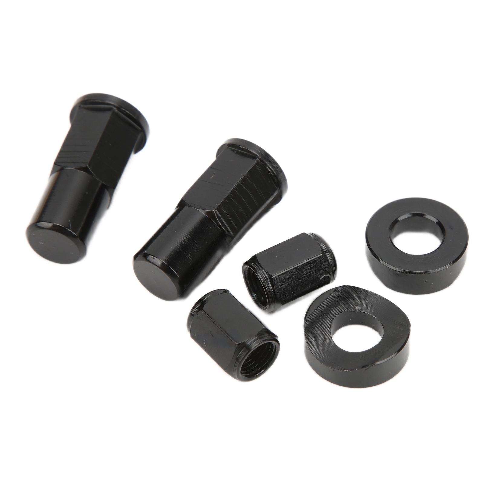 Komplettes Set Mit Ersatzfelgenmuttern, Distanzstücken Und Schrauben Für Yamaha Yz 125, 250, 250f, 450f, Wr250r Und Wr450r.
