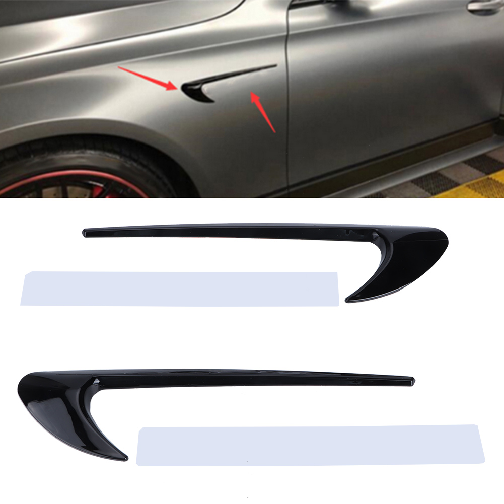 Buchstaben-embleme, Seitenkotflügelaufkleber, Galvanisiert, Klavierlack-optik, Schwarz, Passend Für Mercedes-benz E63s