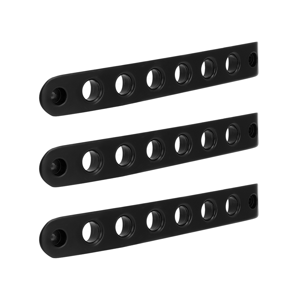 Set Mit 3 Türgriffblenden Aus Aluminiumlegierung Für Jeep Wrangler Jk 2-türer 2007-2018, Schwarze Ziereinsätze