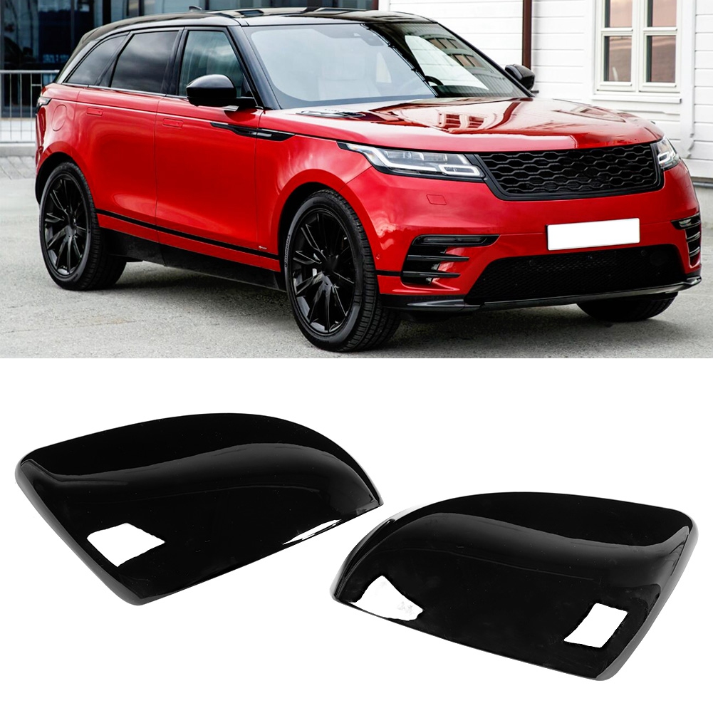 2 Stück Außenspiegelabdeckungen Für Die Rückspiegel, Schwarz, Passend Für Range Rover Evoque 2020