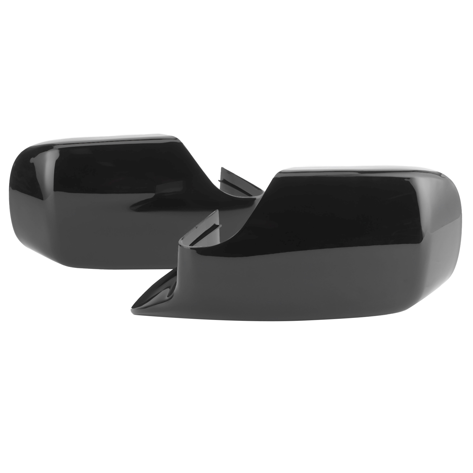 Außenspiegelgehäuse 2-teilig Links + Rechts 5116 8238 375 Glanzschwarz Kompatibel Mit Bmw 3er E46 1998-2005