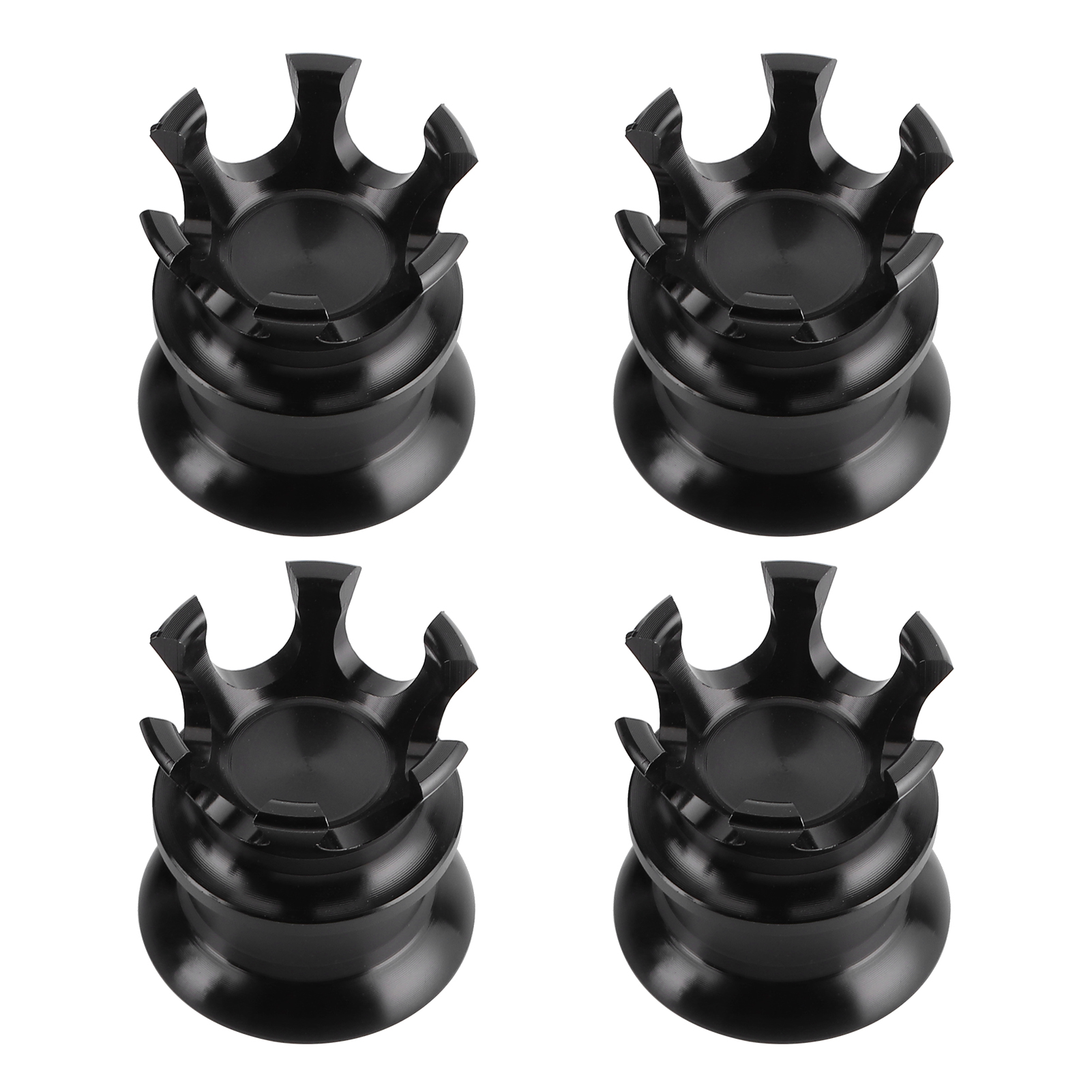 4 Schwarze, Dekorative Zylinderkopfschraubenkappen Für Xl883, Big Twin 1340 Evo, Twin Cam – Stilvolle Zylinderkopfdeckel, Individuelles Motorradzubehör