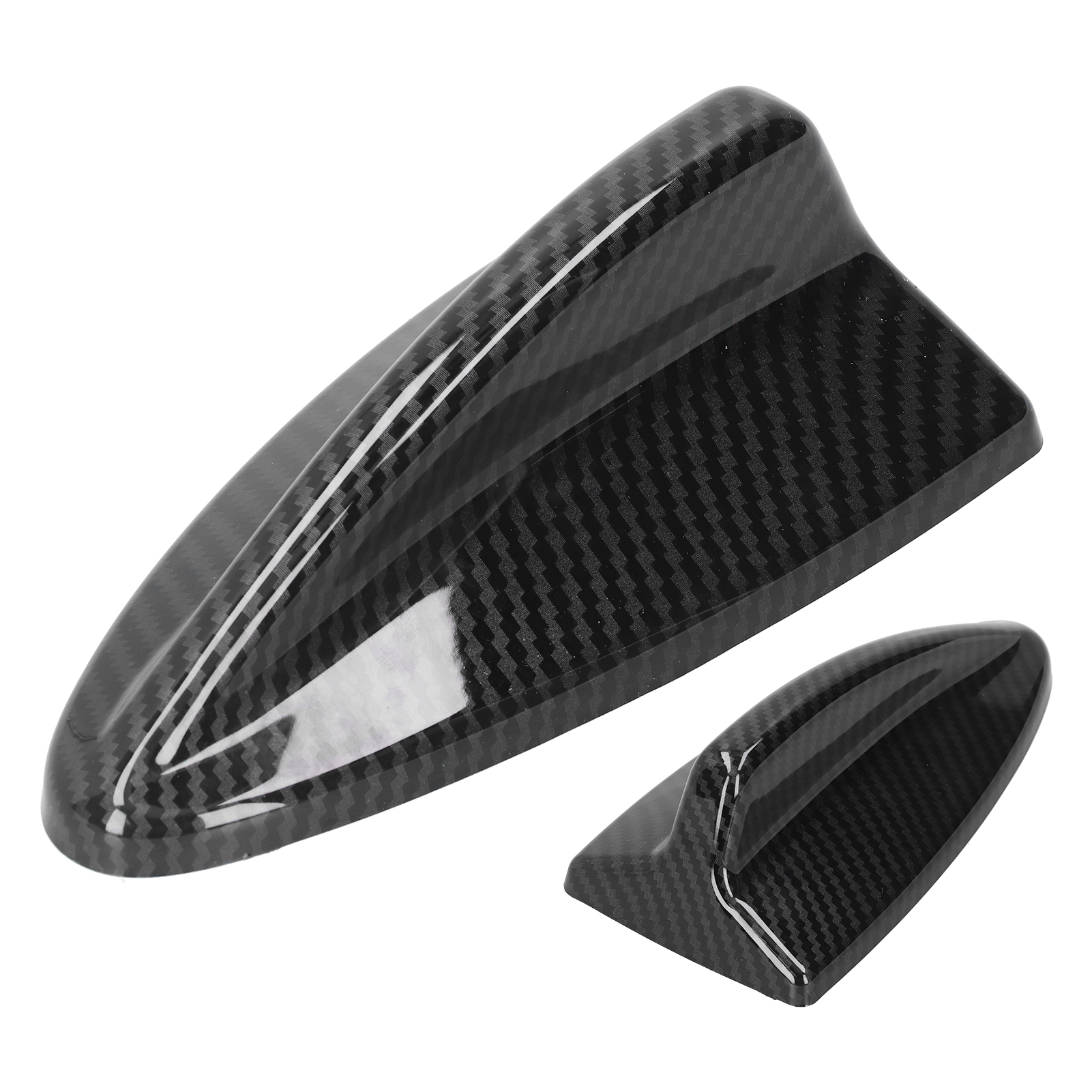 Dachantenne In Carbon-optik Mit Haifischflossenmotiv Für Bmw 3er E90, X1 E84, X3 F25 – Gehäuse Aus Fiberglas, Schwarz