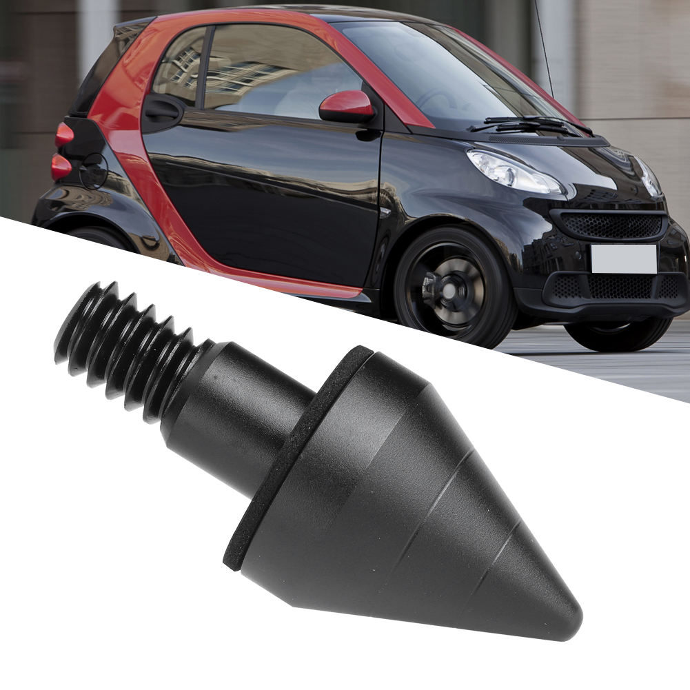 Runder Nagelschutz Für Die Hintere Stoßstange, Passend Für Mercedes-benz Smart, Schwarz