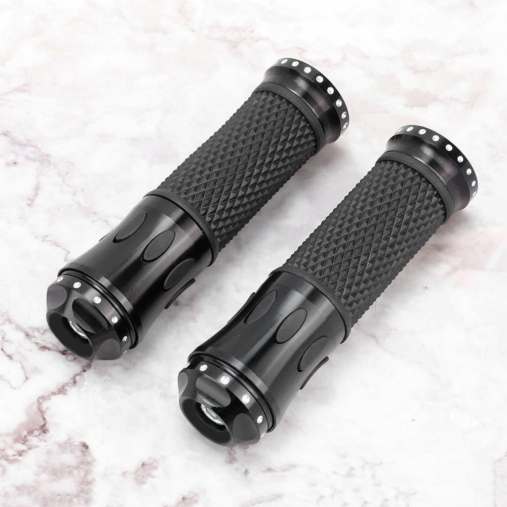 22 Mm Universal-lenkergriffe Mit Rutschfester Oberfläche, Motorrad-modifikationszubehör, Schwarz