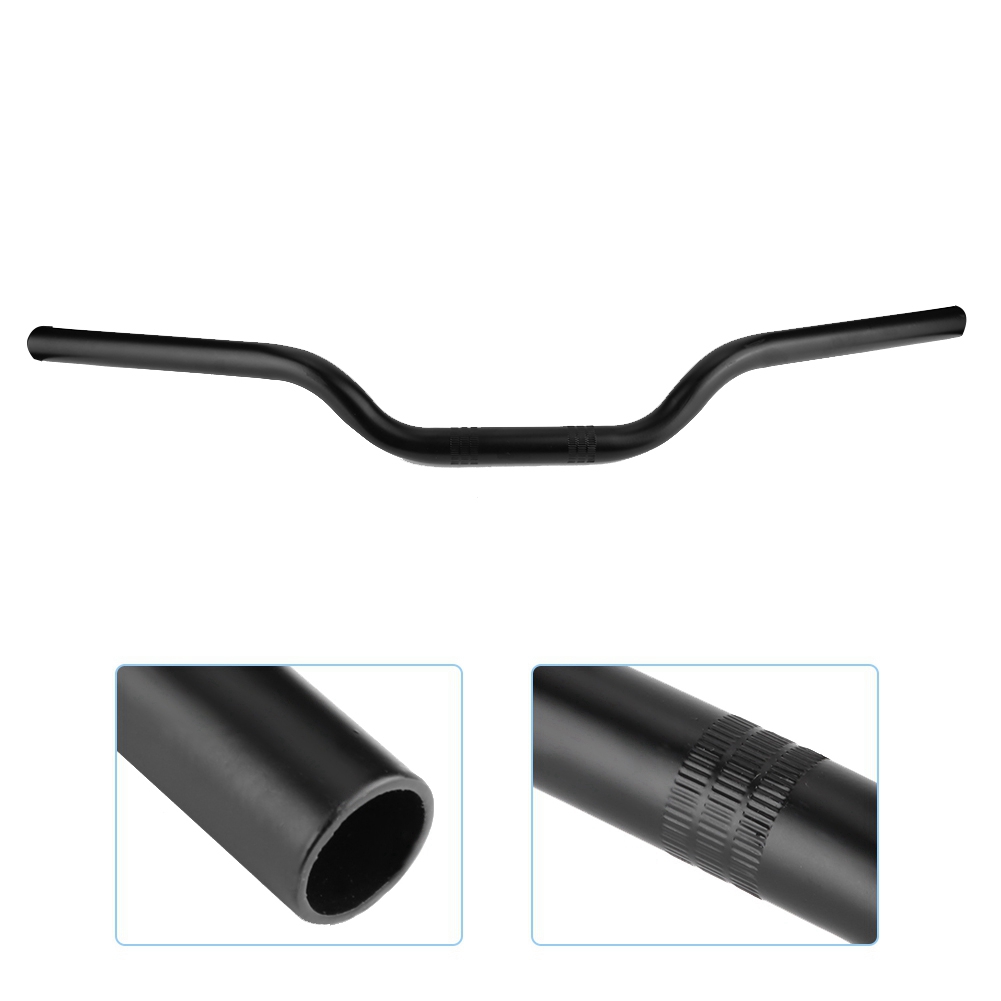 25-mm-stahl-motorradlenker, Kompatibel Mit Sportster Xl 883 1200, Schwarz, Universelles Motorradlenkerrohr, Verstärkte Lenkstange