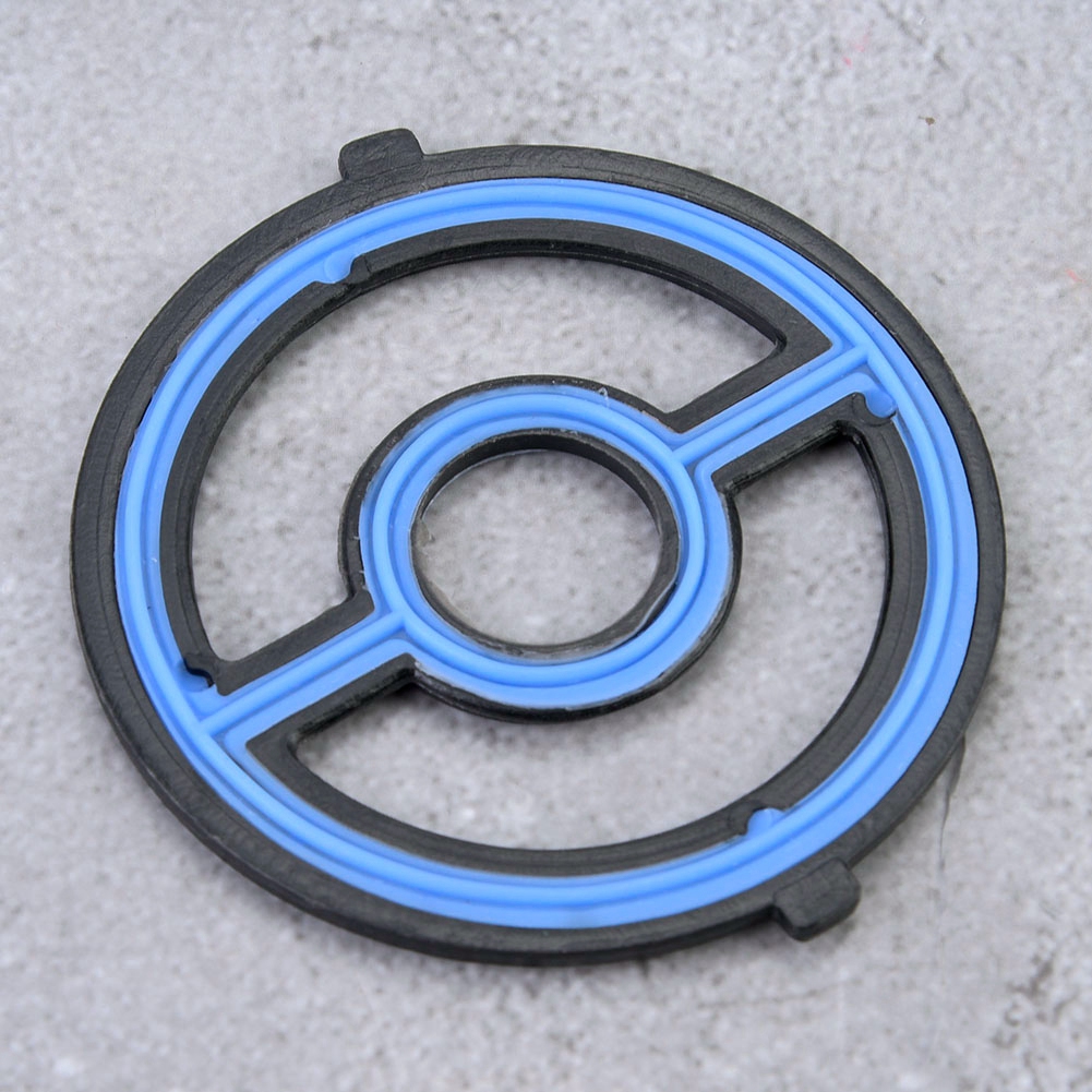Dichtung Für Motorölkühler 1s7z6a642aaa, Kompatibel Mit Mazda 3/5/6, Ersatzteil, 1 Stück, Farbe: Schwarz, Qualitätsgarantie.