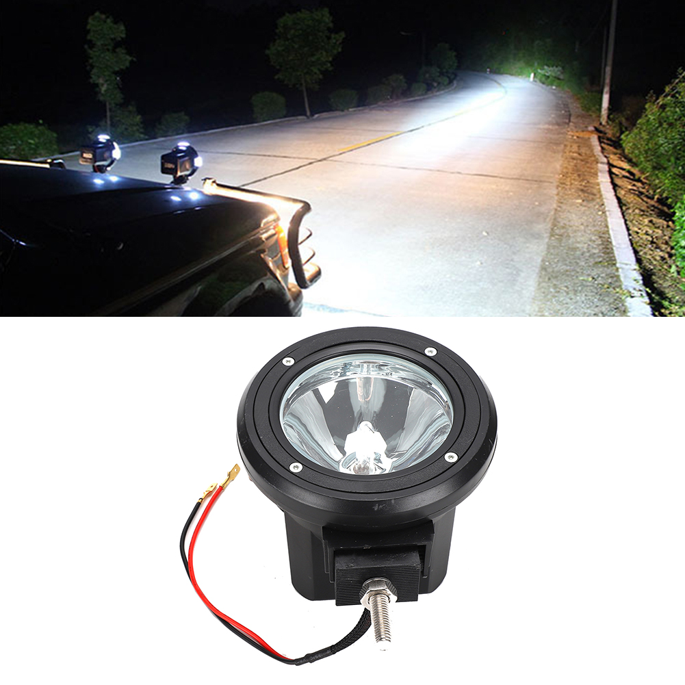 Hid-frontstoßstangen-dachscheinwerfer Suchscheinwerfer Angelabenteuer 12-24v 55w 4 Zoll Schwarz