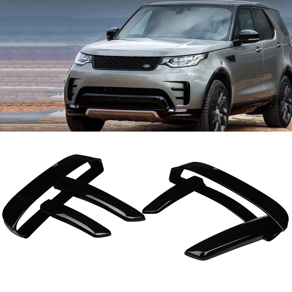 6-teiliges Set Schwarzer Abs-frontstoßstangen-nebelscheinwerferblenden Für Land Rover Discovery 5 2017-2018
