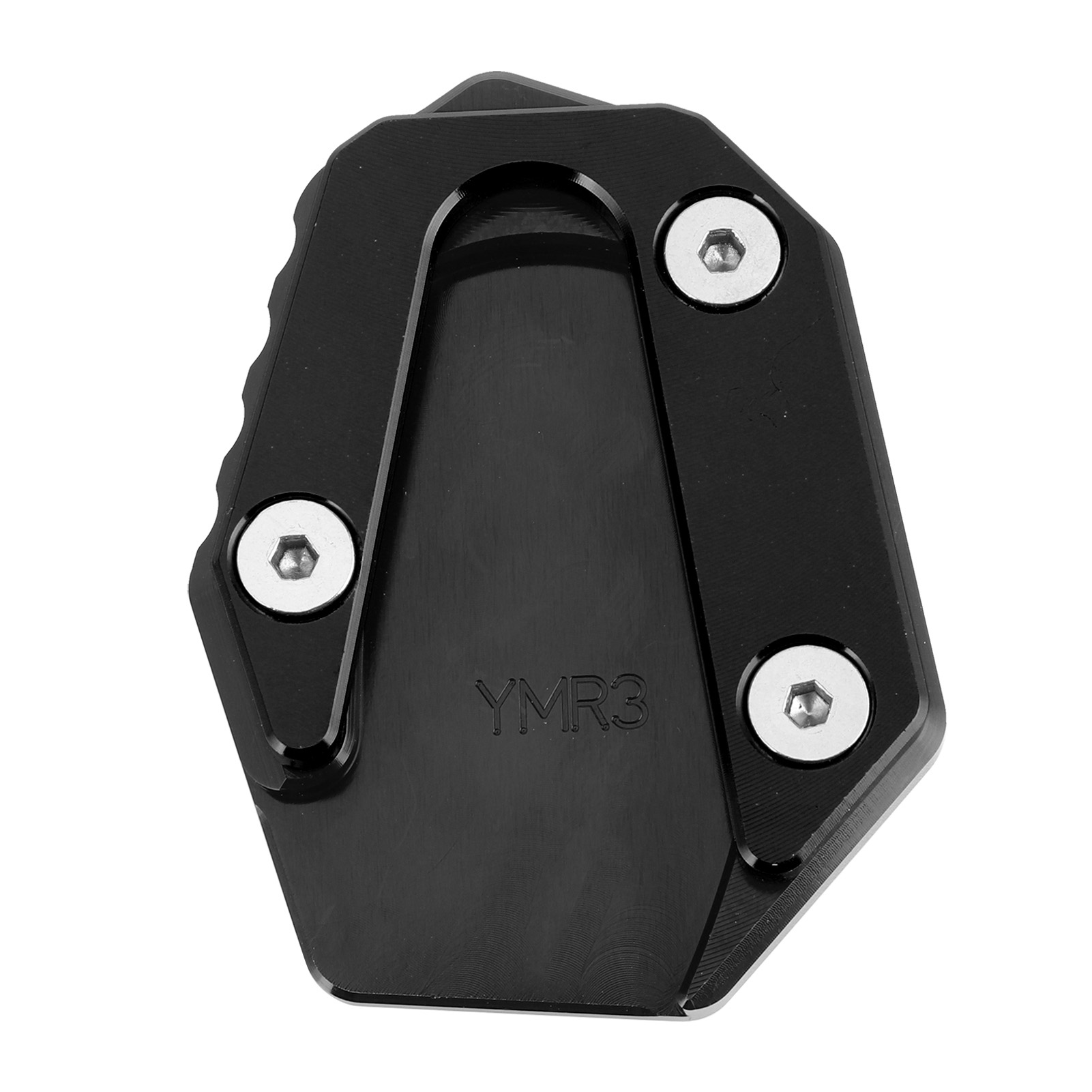 Seitenständerverlängerung Für Yamaha Yzf R25, Yzf R3, Mt-25, Mt-03 (2014–2019), Schwarze, Verbreiterte Auflagefläche, Parkstabilisator, Robustes Zubehör