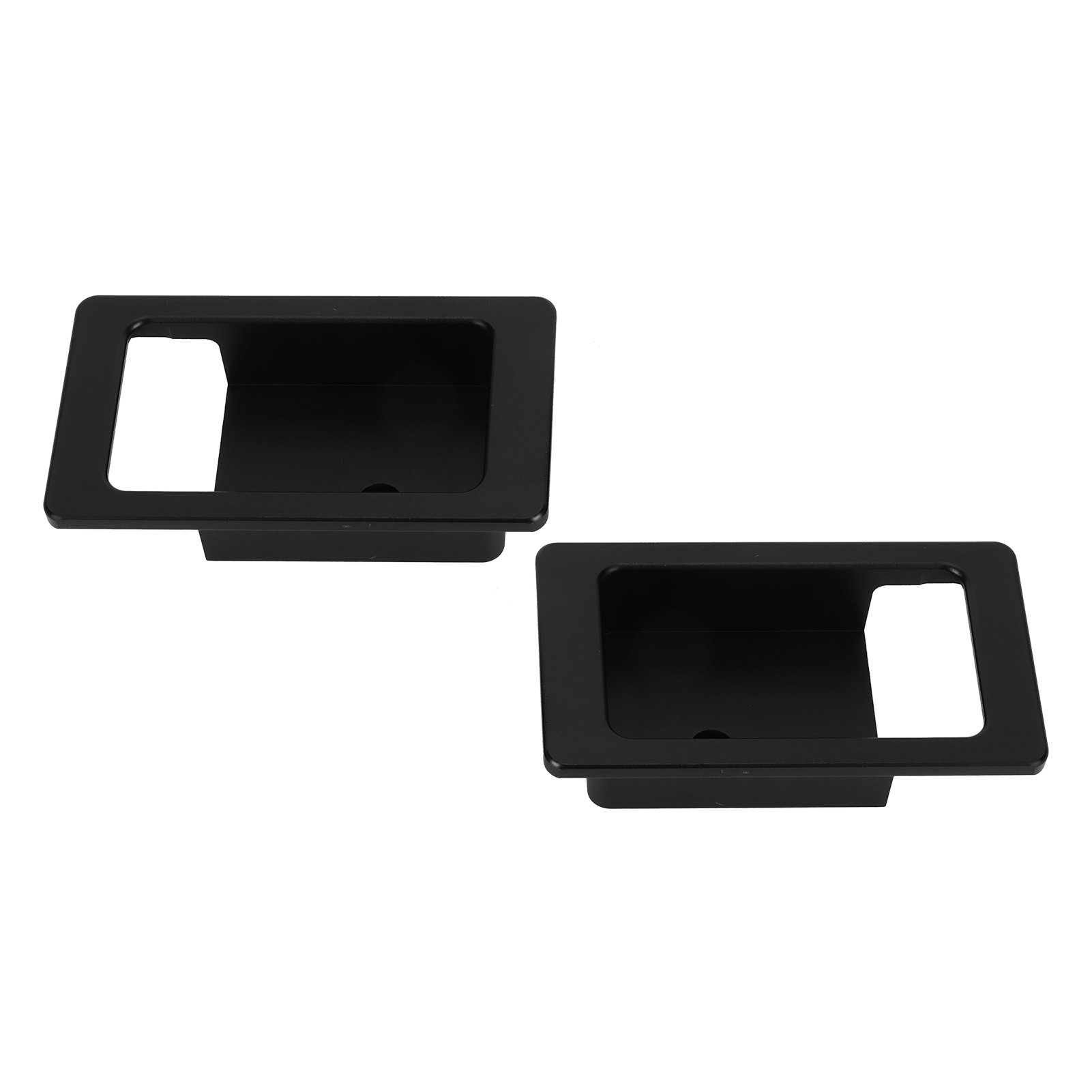 2x Schwarze Abdeckung Für Türgriffmulden Innen, Ersatzteil Für Land Rover Defender 90/110/130 (2004-2018)
