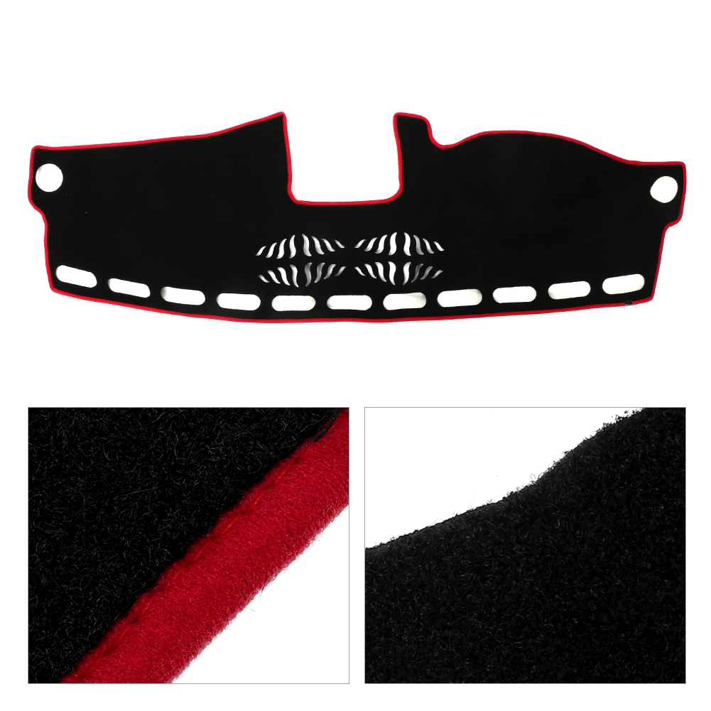 Blendschutzmatte Für Das Armaturenbrett Des Volkswagen Touareg (2011–2016), Innenraumschutz, Filzverkleidung, Schwarz, Armaturenbrettabdeckung