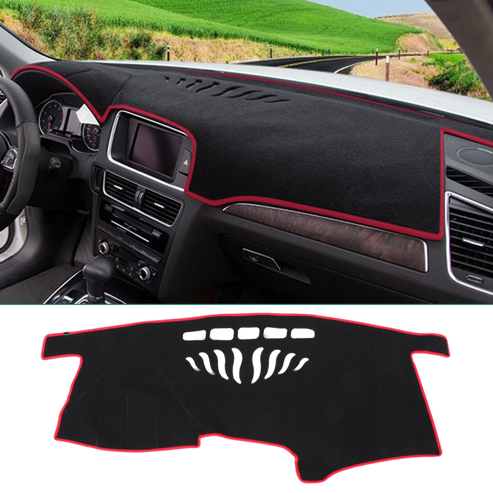 Blendschutzmatte Für Das Armaturenbrett Des Audi Q5 (2012–2016), Sonnenschutzabdeckung, Linkslenker, Schwarz, Interieurleisten