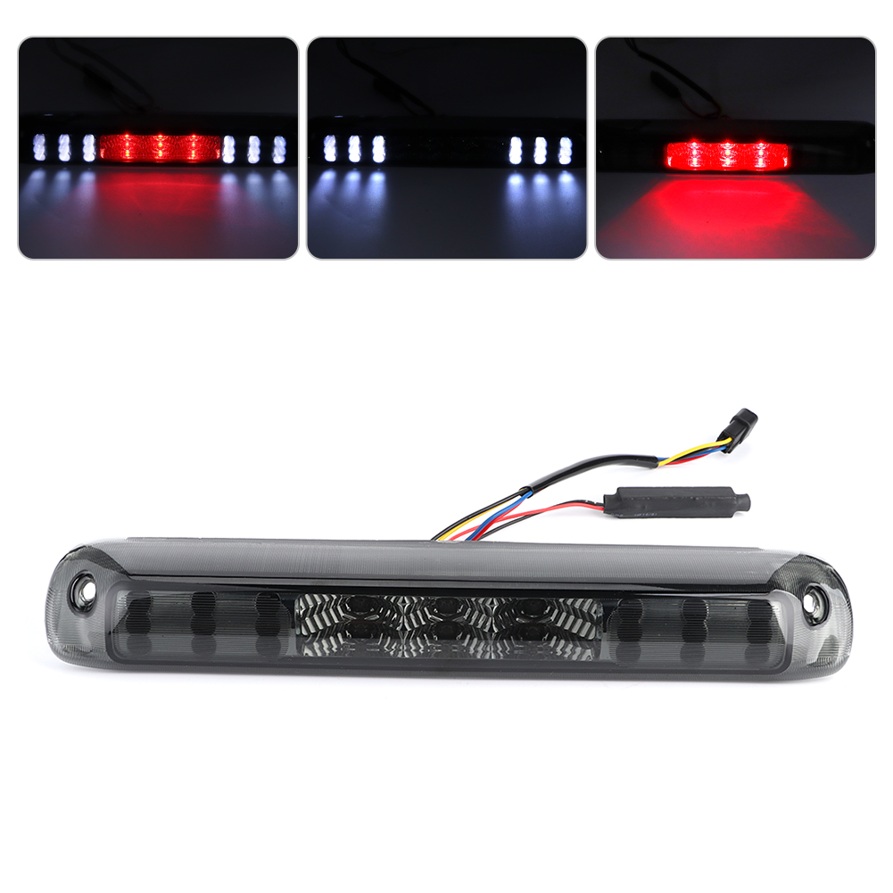 Led-bremsleuchte (oben Montiert) – Rückleuchte Passend Für Chevy Silverado 1500/2500/3500 (baujahre 1999–2006), Schwarz