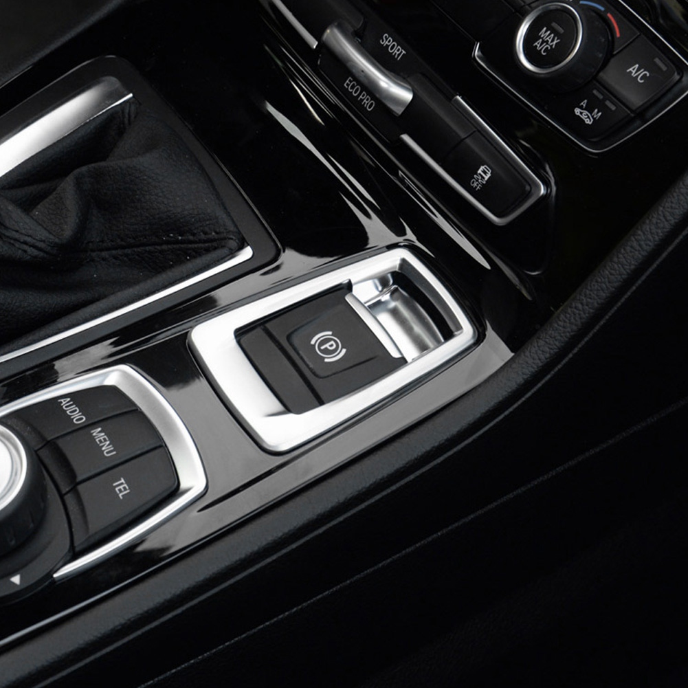Interieurleiste Für Den Elektronischen Handbremshebel Für Bmw 2er 218i Gran Tourer F45 F46 (2015–2017), Schwarze Dekorabdeckung