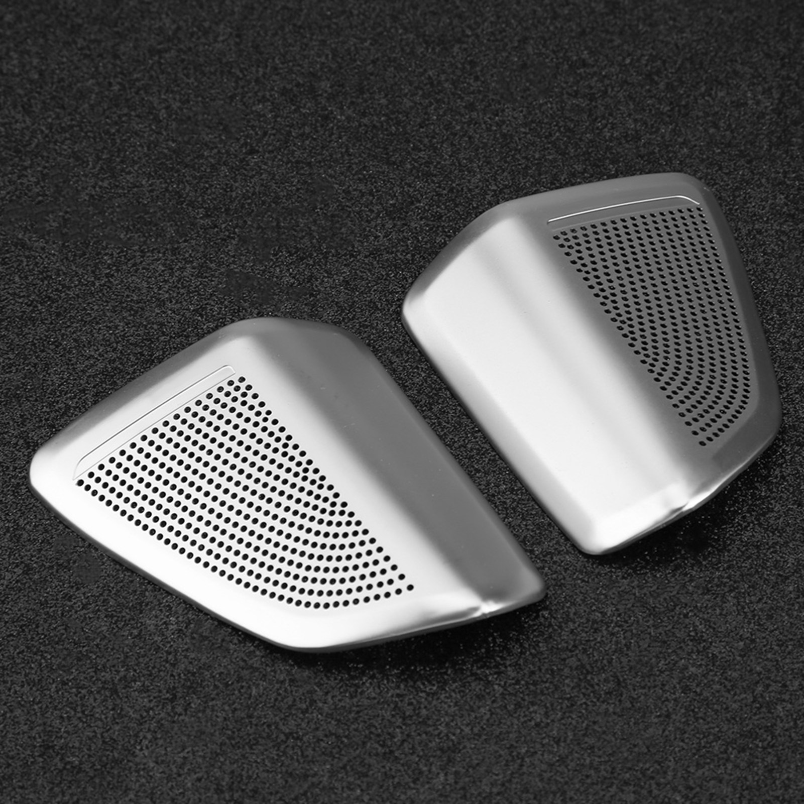 Dekorative Türlautsprecher (paar) Für Bmw X5 F15 F16 (2014–2018), Innenraum-lautsprecherblenden, Schwarzes Tuning-zubehör, 2-teiliges Set