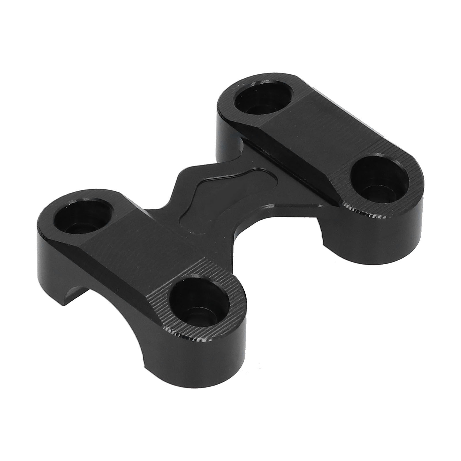 Motorrad-lenkerhalterungs-klemme, Obere Abdeckung, Cnc-gefrästes Aluminium, Schwarz, Für Adv150 2019 2020