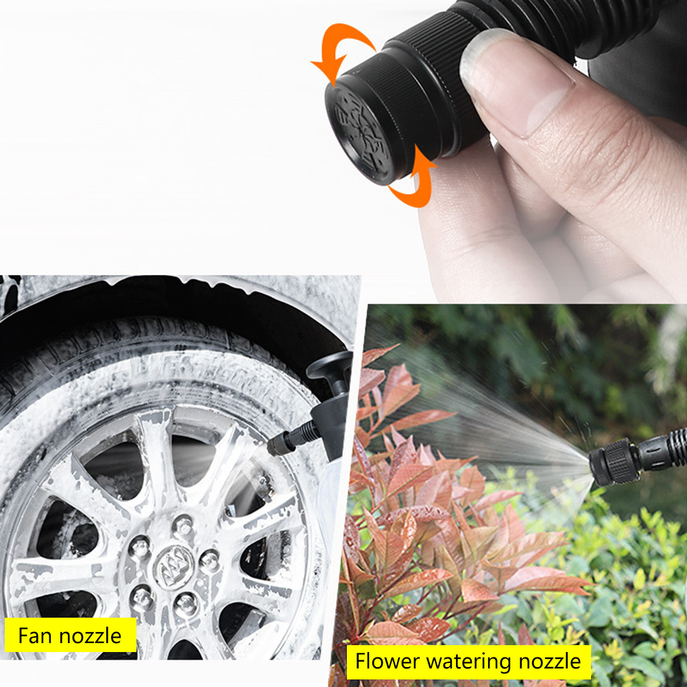 Schaumspender Für Autowaschanlagen Mit Einstellbarem Wasserdruck Und Dosierknopf Schaumkanone, Die An Jeden Gartenschlauch Angeschlossen Werden Kann