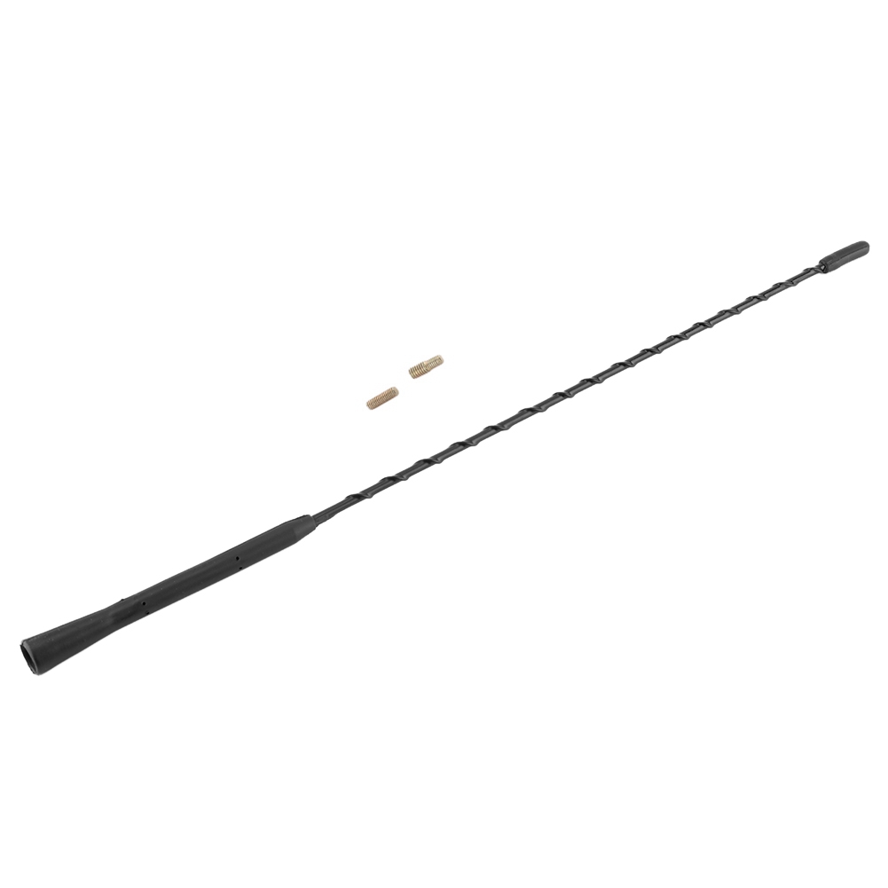 Universelle 16-zoll-autoradioantenne, Fm/am-empfänger Mit Schraube, Autoradiozubehör, Verbesserter Empfang, Schraubbefestigung, Schwarz.