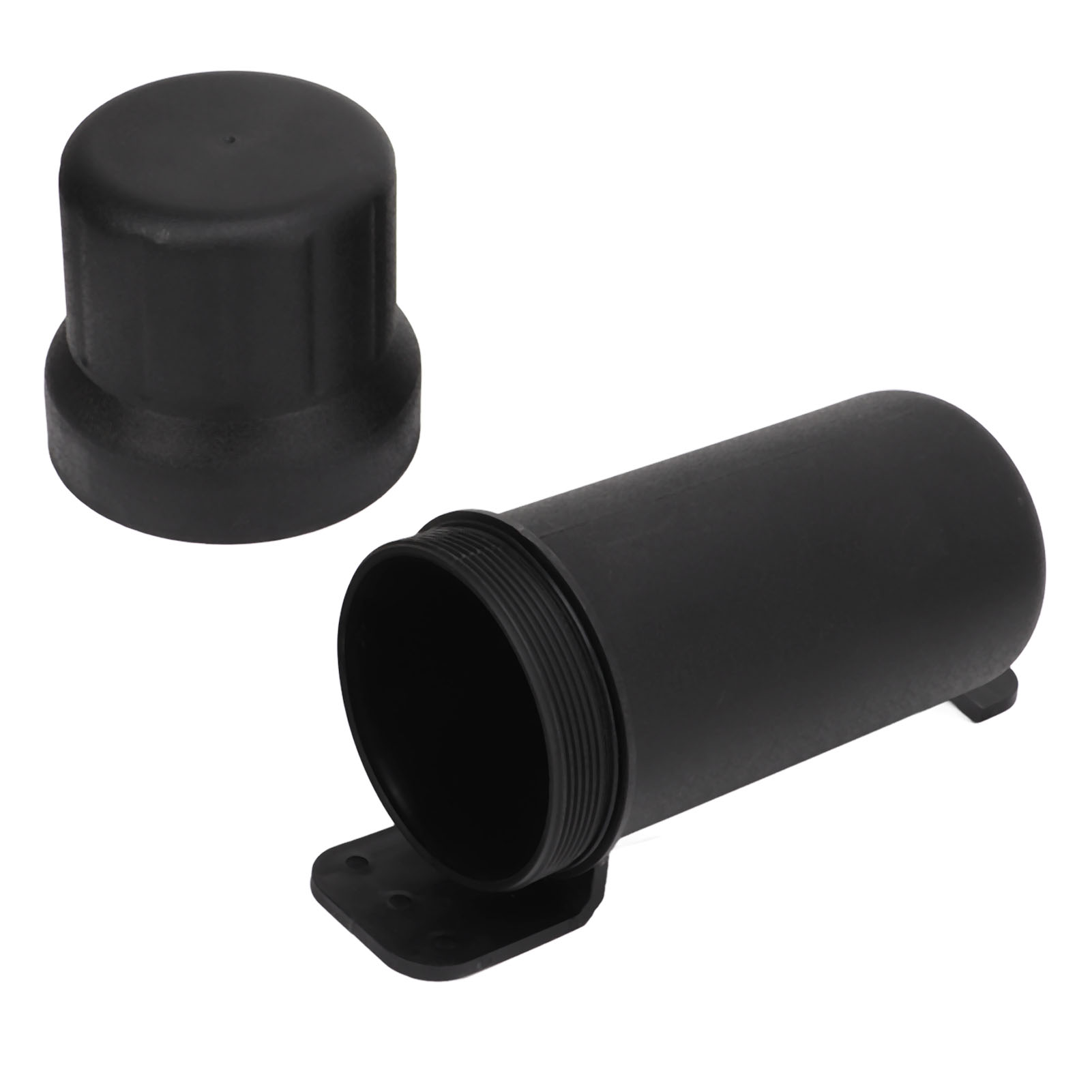 Wasserdichtes Universal-werkzeugrohr Für Offroad-motorräder (125 Mm/4,9 Zoll) Mit Umwickelten Gurten, Motorradteile Für Atv/utv, Robuste Aufbewahrungsmöglichkeit