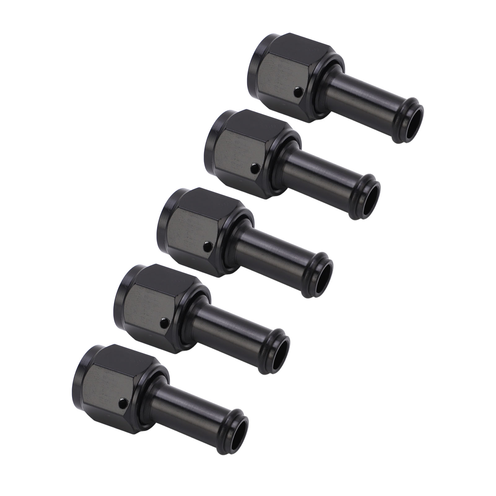 6an Innengewinde Auf 5/16 Npt Schlauchanschluss-adapter, 5er-pack, Aluminiumlegierung, Innengewinde Auf Außengewinde, Schlauchanschluss, Robust Und Leicht.