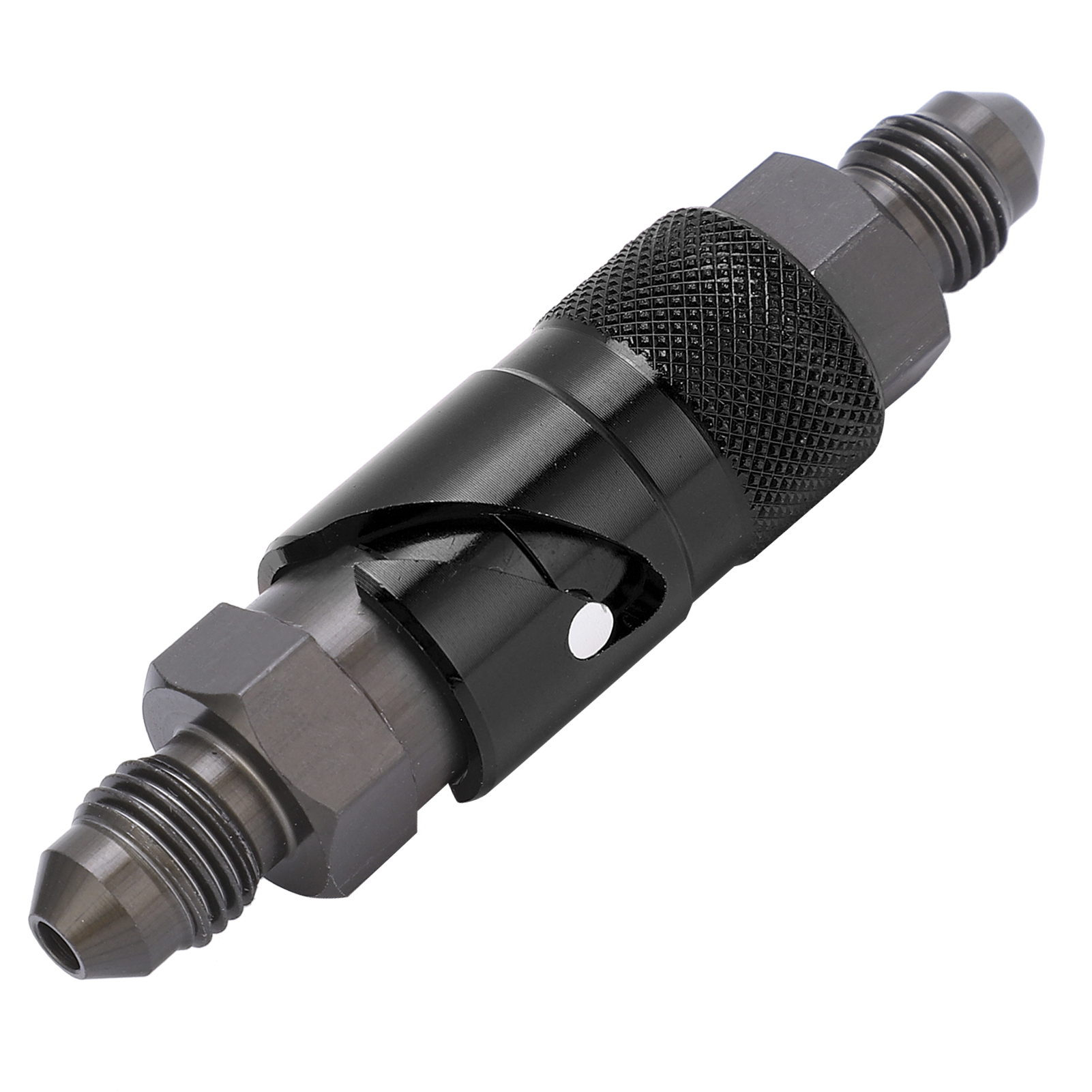 Schnellkupplungen Für Bremsleitungen, Adapter Aus Aluminiumlegierung, Öl-/kraftstoffschlauchanschluss, Schwarz, 2 Stück