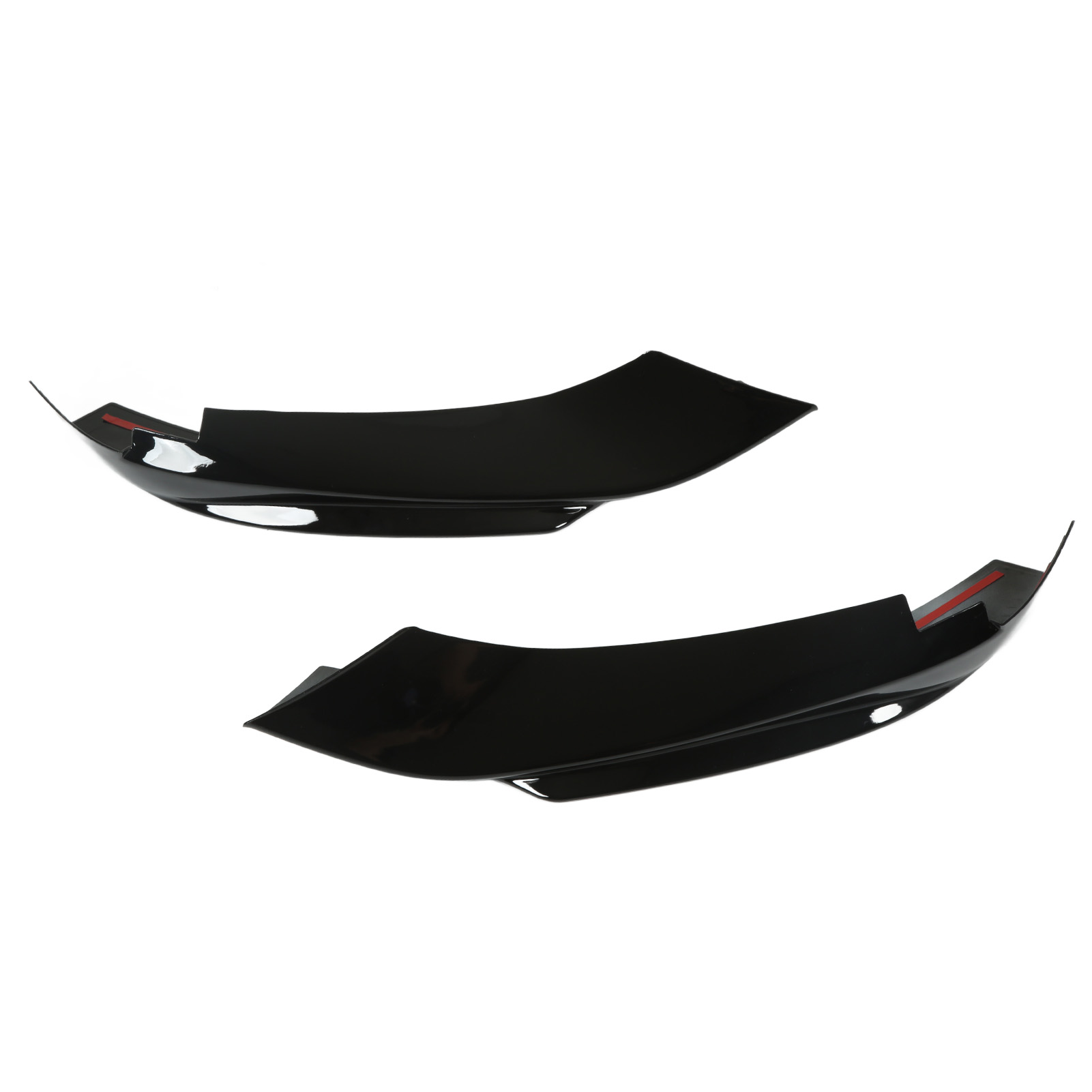 Frontstoßstangendiffusor In Hochglanzschwarz (2 Stück), Linker Und Rechter Seitensplitter-spoilerlippe Für Bmw 4er F32 F33 F36 M Sport 2014-2020