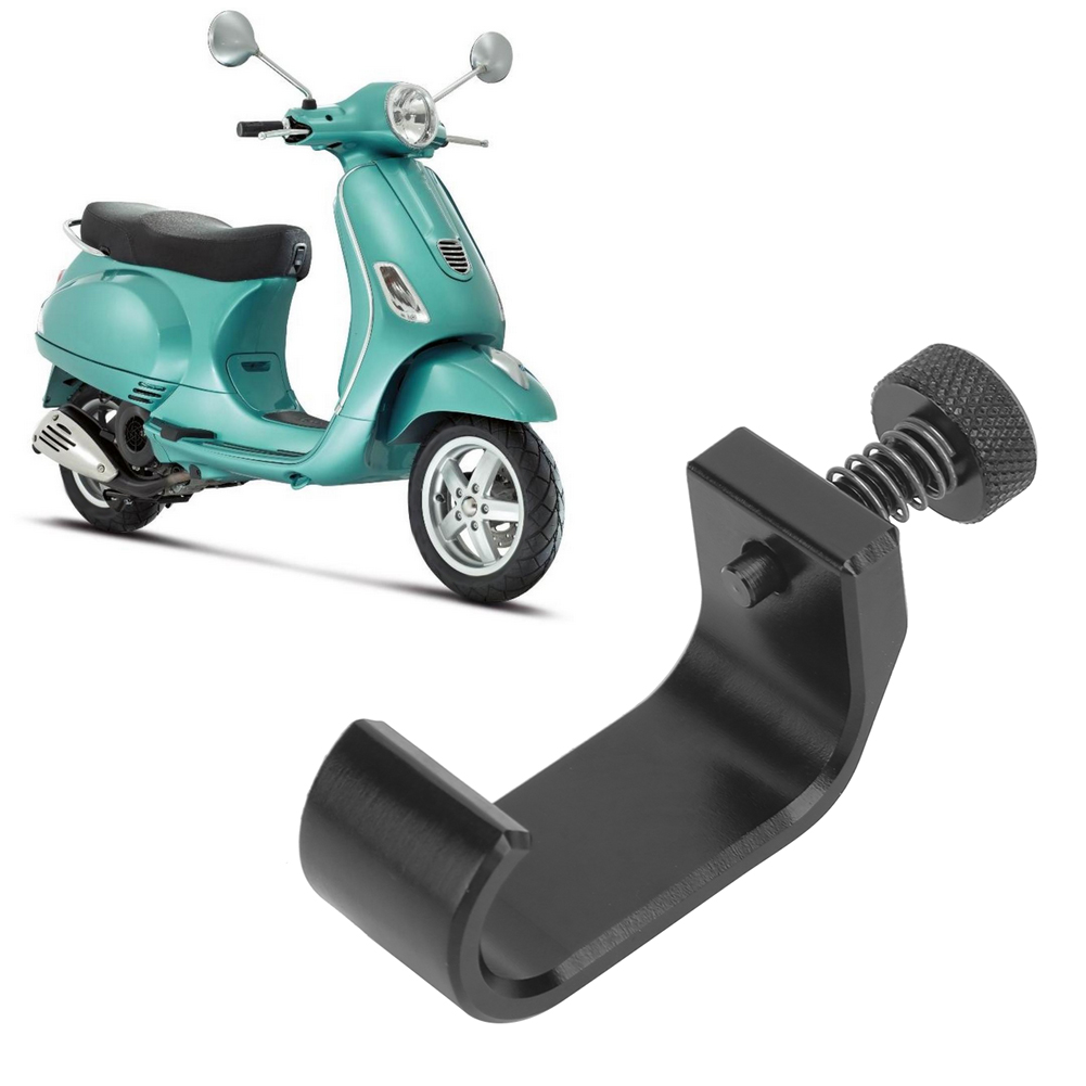 Gepäckträgerhaken Für Motorrad Hinten, Passend Für Vespa Gts 250 300, Schwarz