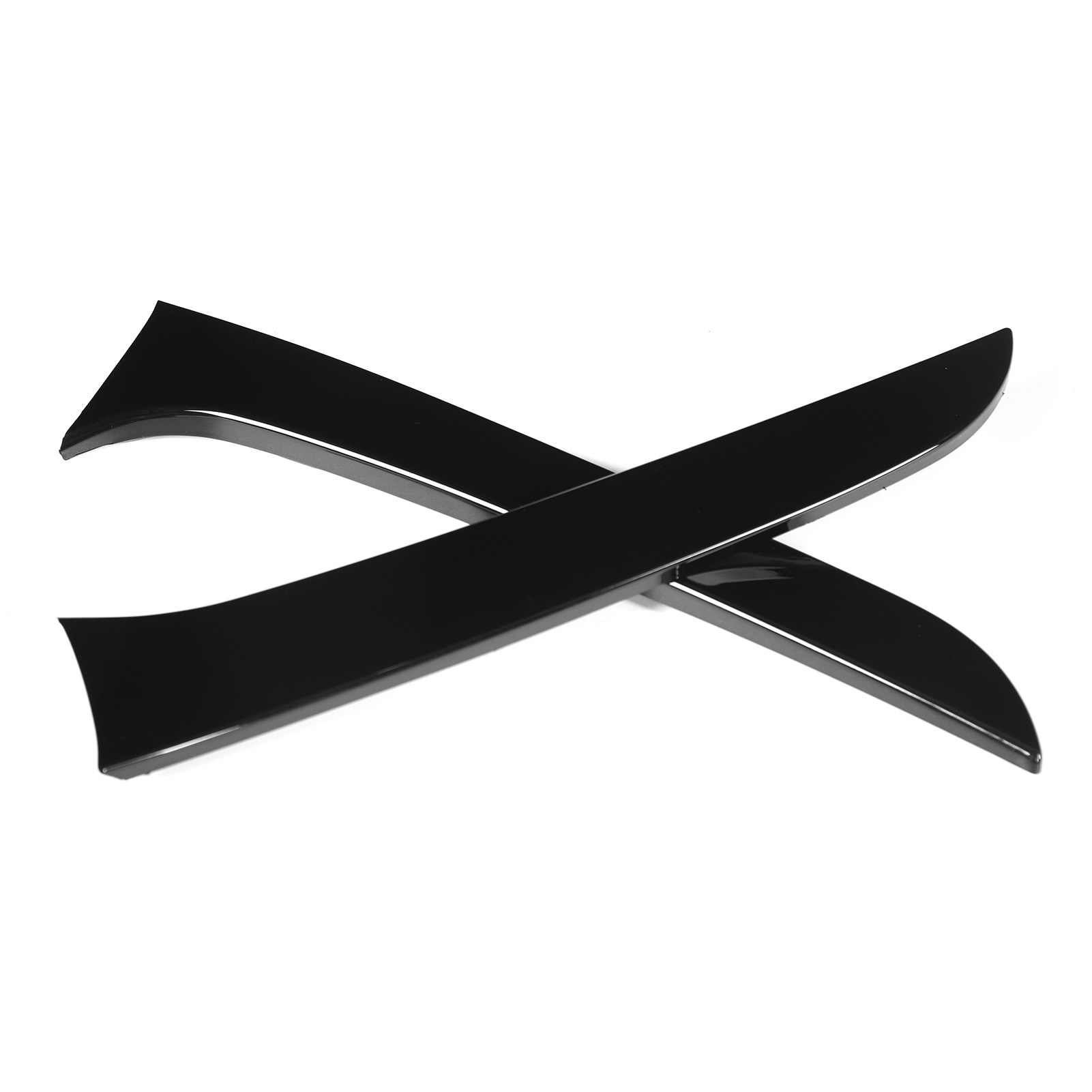 2x Heckspoiler-set „duck Side“ In Hochglanzschwarz, Kompatibel Mit Bmw 1er F20 F21 2012-2019