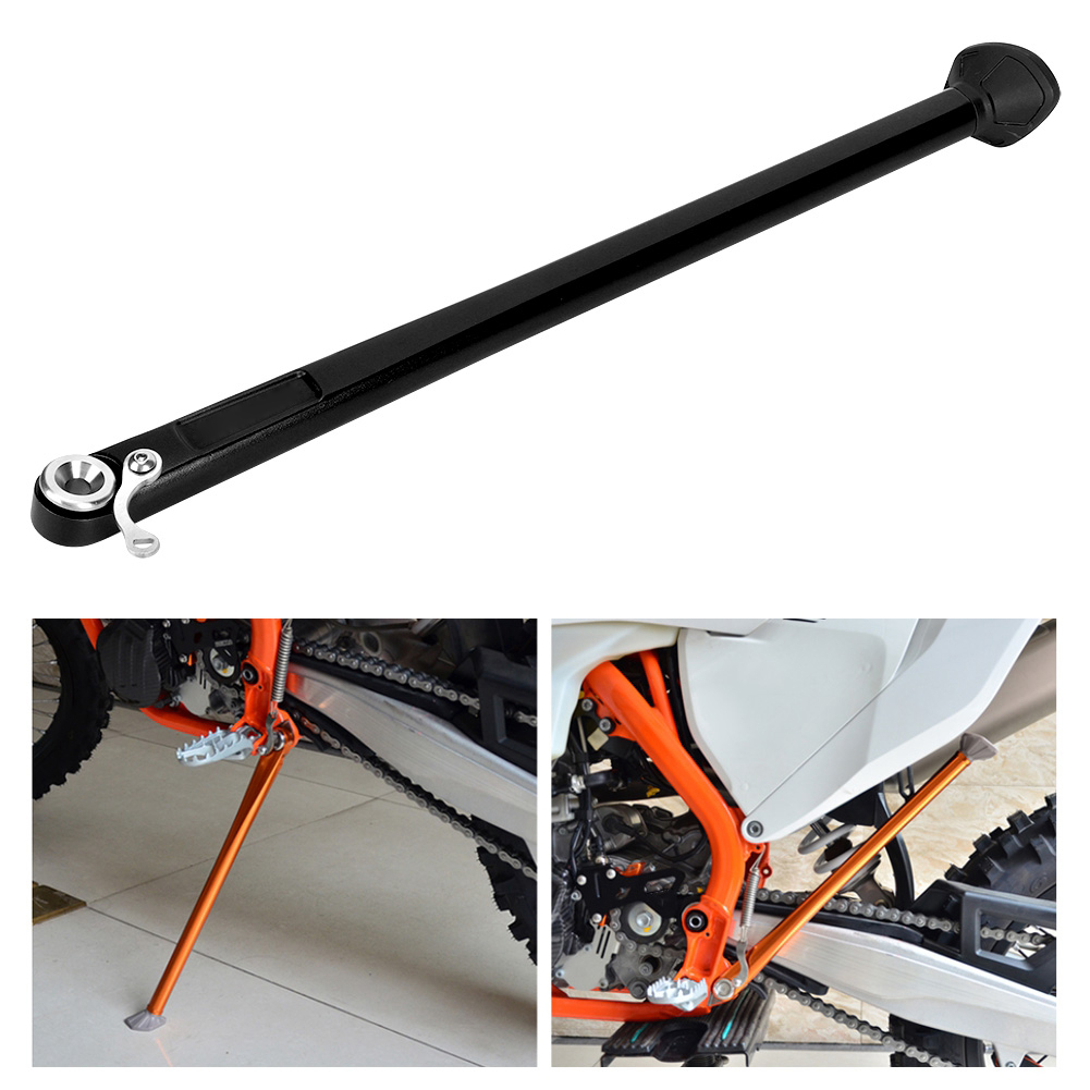 Schwarzer Offroad-motorrad-seitenständer, Robuster Stützfuß Für Xc Xcf Xcw Xcfw Excf350, Seitenparkständer, Kompatibel Mit Enduro-cross, Stabile Befestigung.