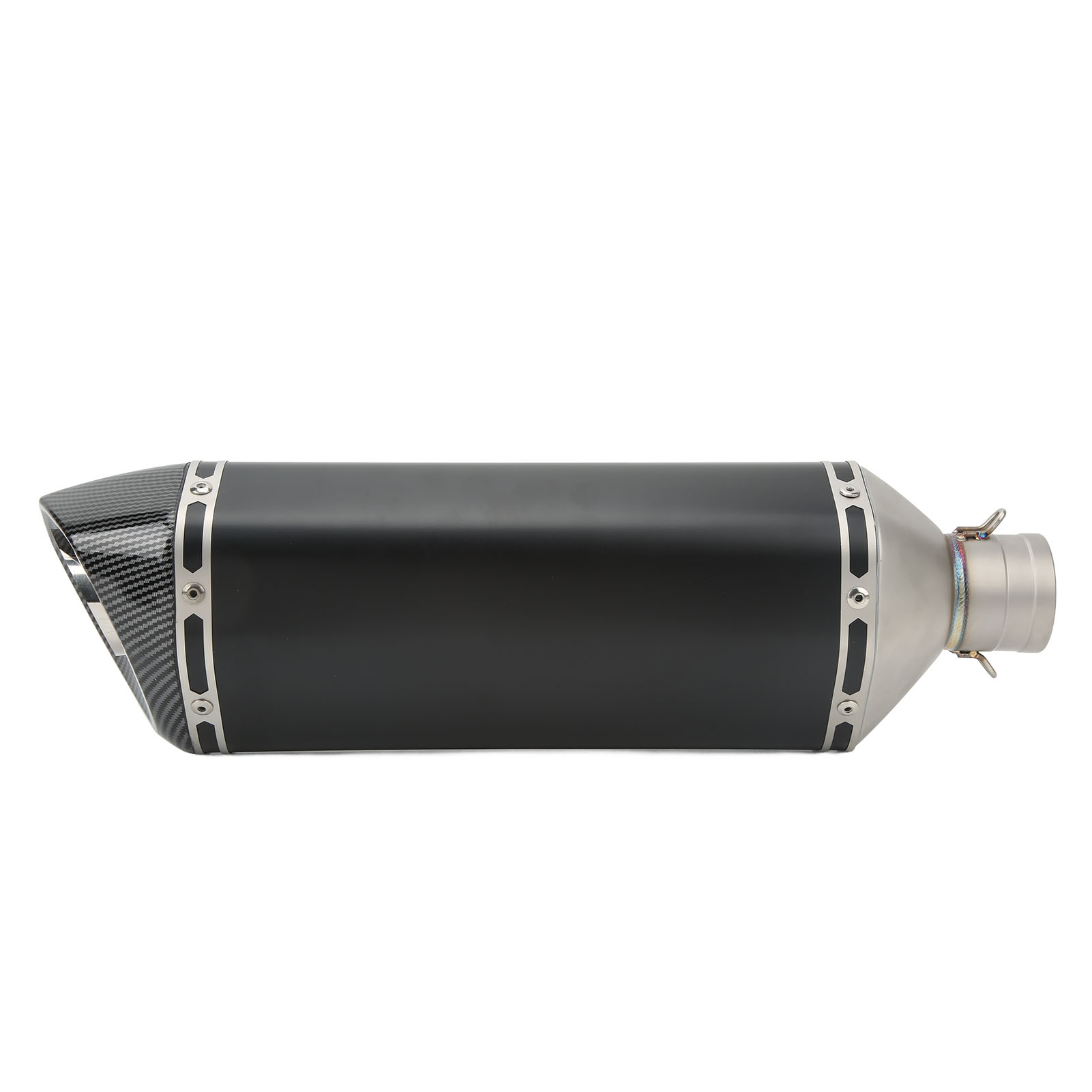 480 Mm Motorradauspuffrohr Aus Rostfreiem Edelstahl, 38–51 Mm Durchmesser, Glatt, Kompatibel Mit Quads Und Ssvs