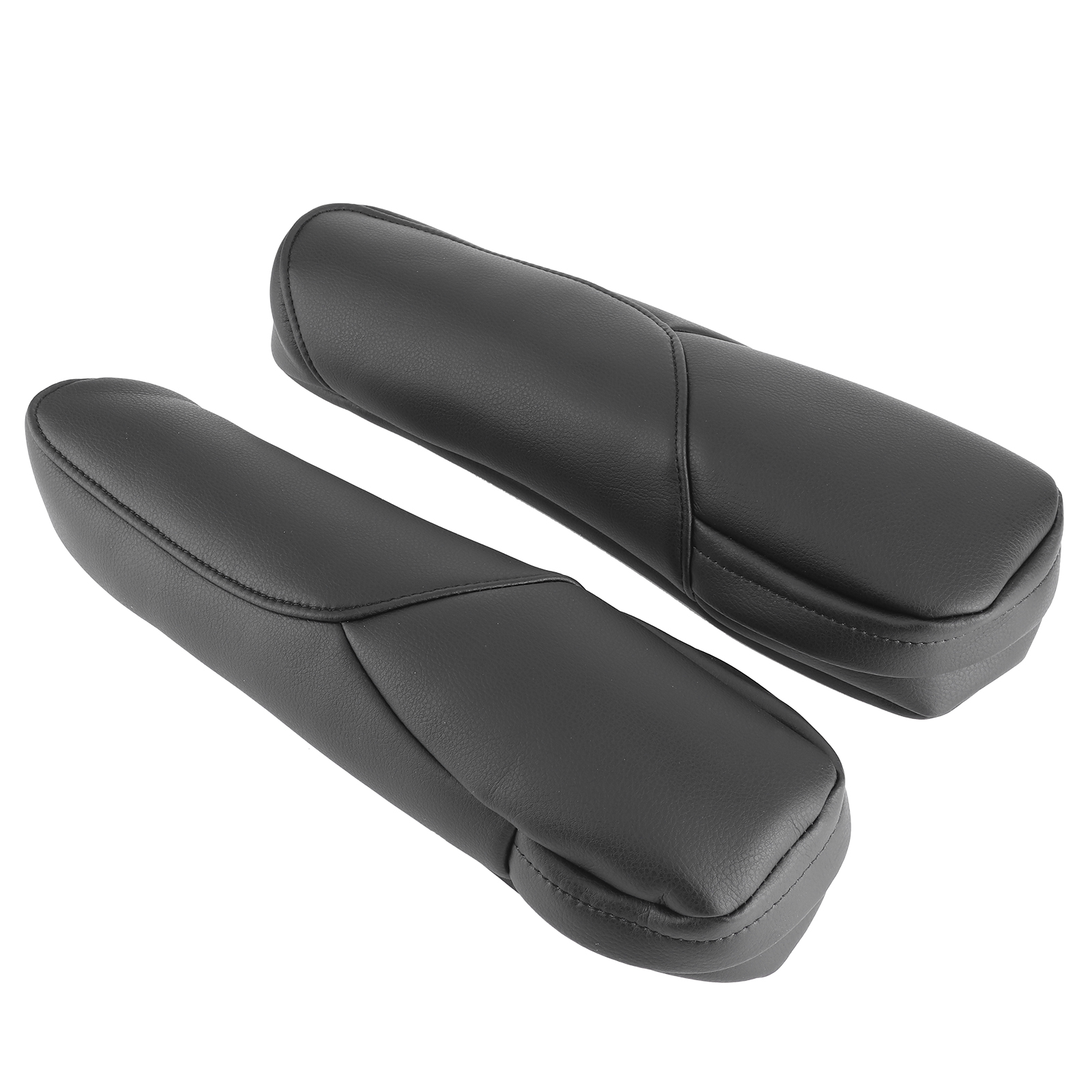 Mikrofaser-leder-sitzarmlehnengriff-dekorbezug Passend Für Honda Crv 2007-2009, Schwarz