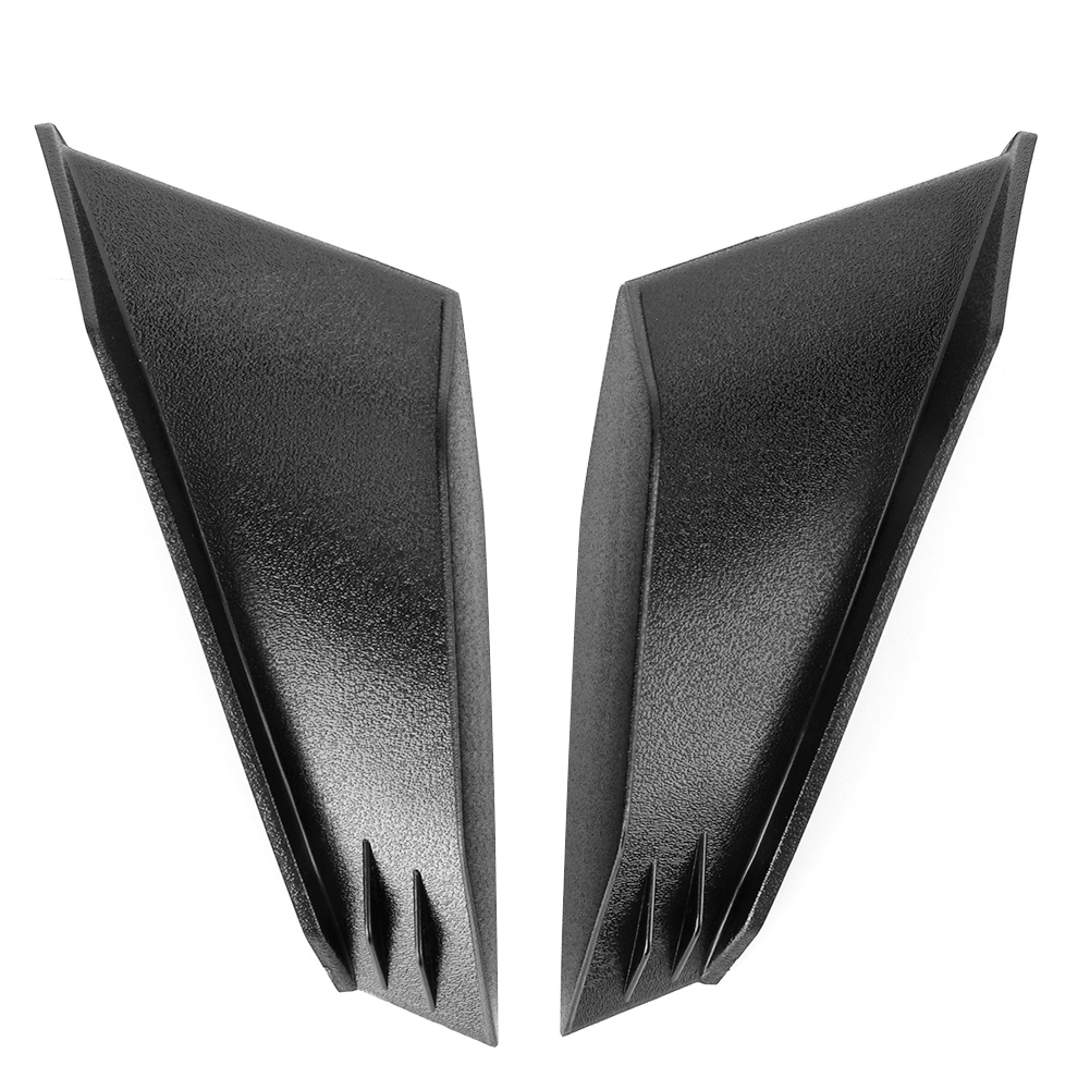 Paar Universelle Aerodynamische Motorradspoiler, Schwarzes Stabilisierungsset, Kompatibel Mit Honda Und Yamaha, Karosseriezubehör