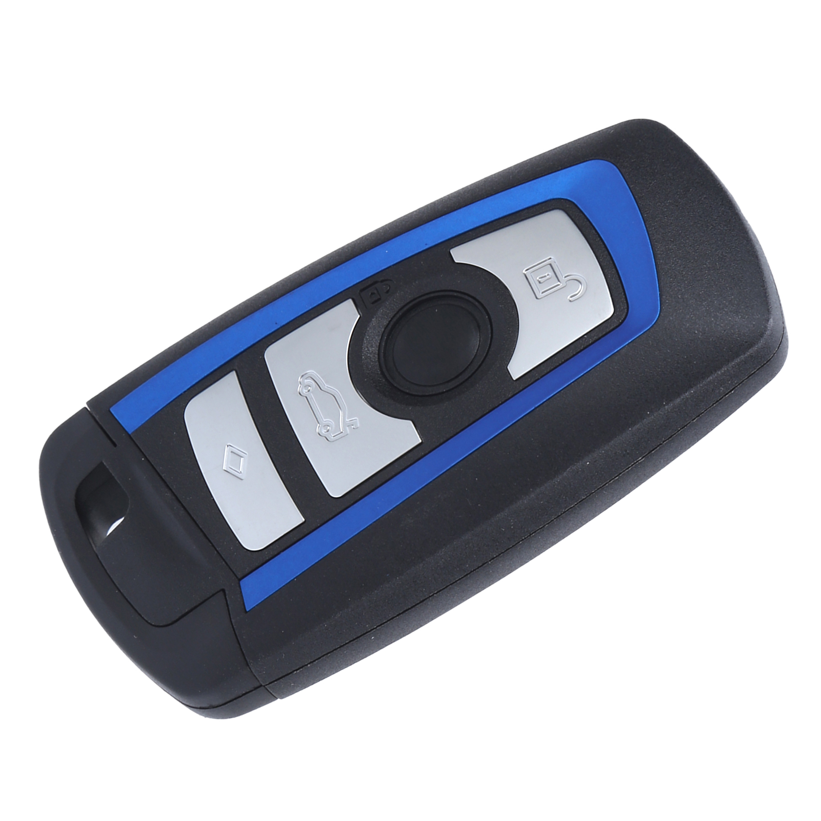 Schwarzes Autoschlüsselgehäuse, Intelligenter Ersatz, Robustes Kleines Gehäuse Für 550i Gt 2010-2011, 4 Tasten, Langlebiges Gehäuse.