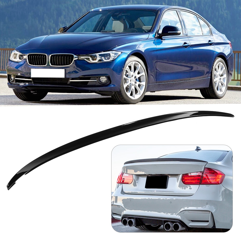 Heckspoilerlippe, Glänzend Schwarz, Passend Für 3er Bmw F30, M3 Und F80 (2013–2019), Umbau Für M3-stil