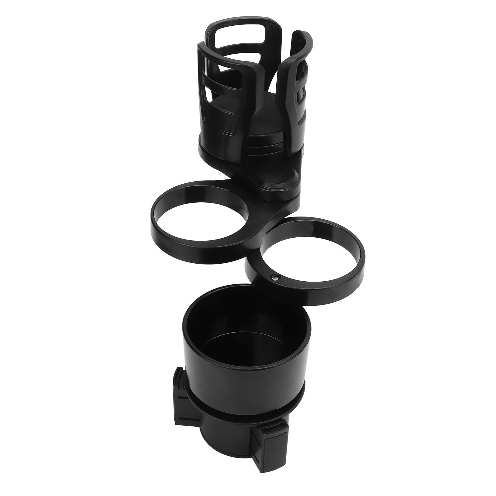 Universeller 2-in-1-autobecherhalter, Ausziehbarer Aufsatz, Verstellbarer Organizer Mit Verstellbarer Basis