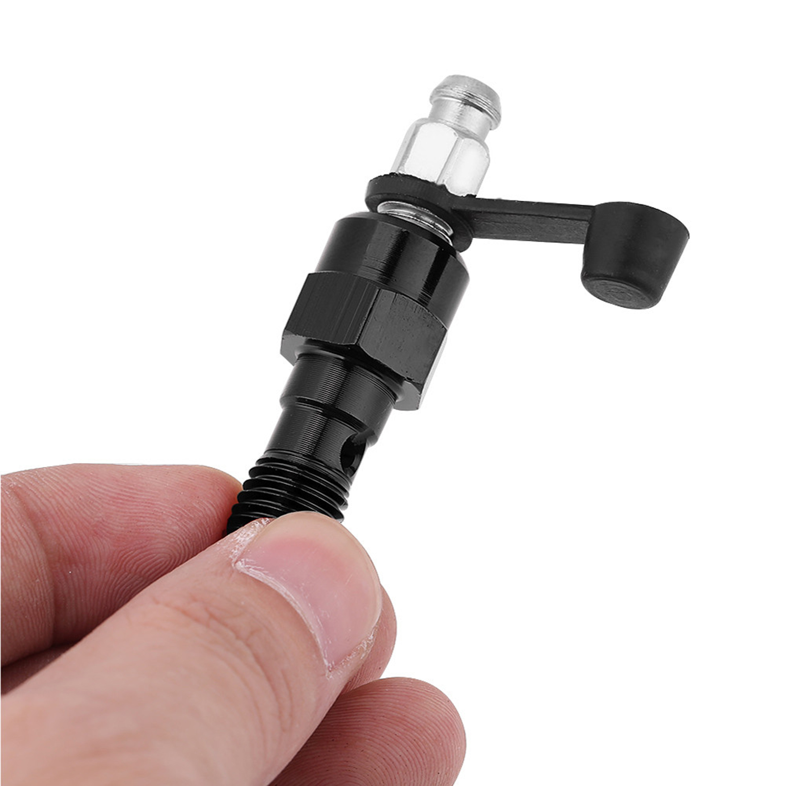 Entlüftungsschraube M10x1,0 Mm Für Motorradbremssattel, Hohlschraube, Schwarze Staubkappe, Hauptbremszylinder-austauschsatz