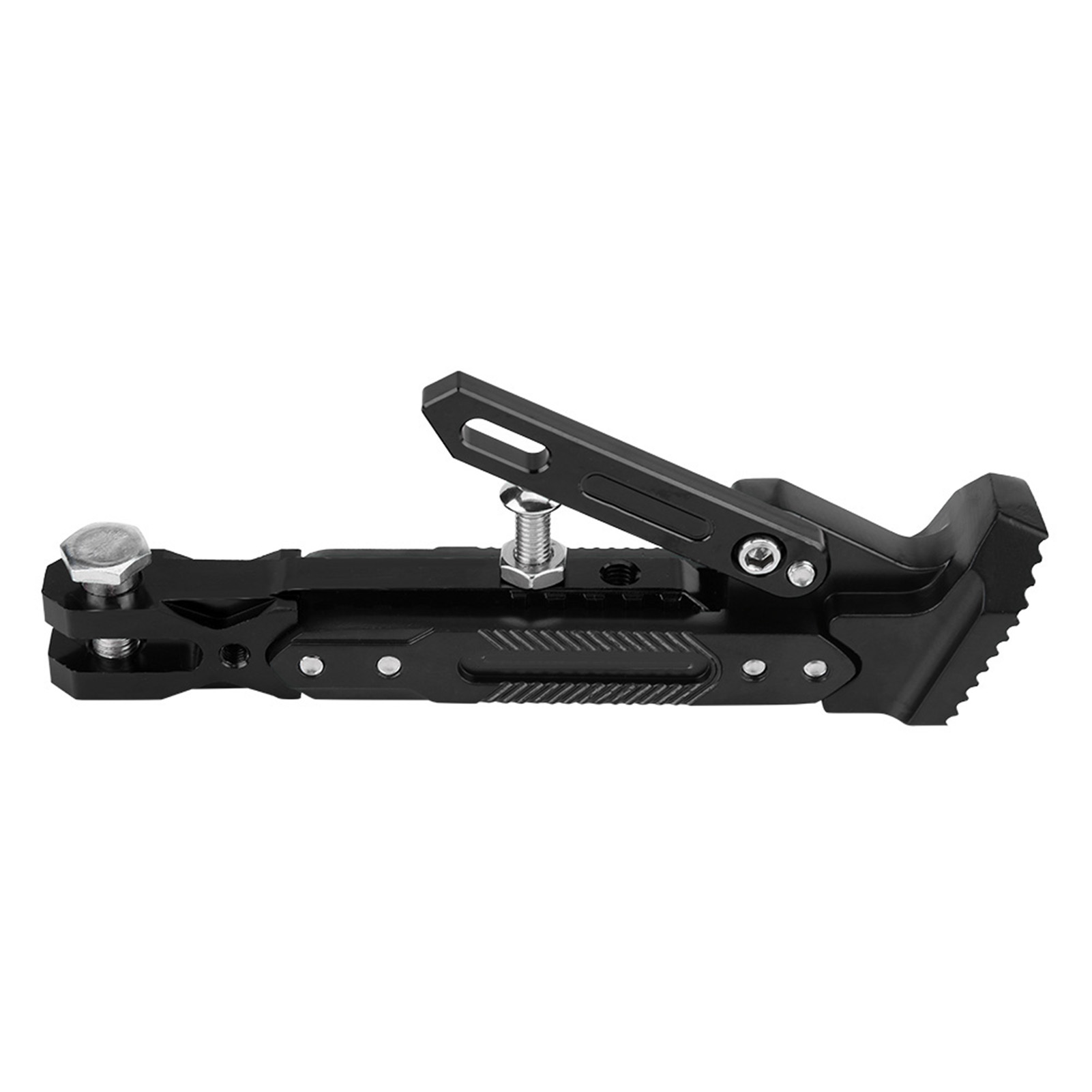 Verstellbarer Universal-seitenständer Für Nmax 155 2015-2016 Und Nmax 125, Robuster Schwarzer Ständer, Kompatibel Mit Rollern, Stabiles Motorradteil.