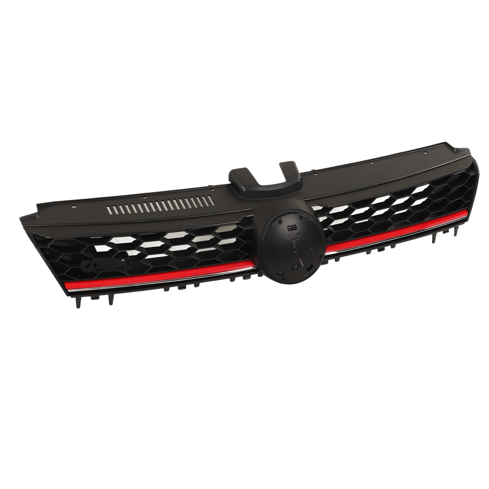 Schwarzer Frontgrill 5g0853651 Aerodynamischer Oberer Stoßstangengrill Für Golf Mk7 2012-2017