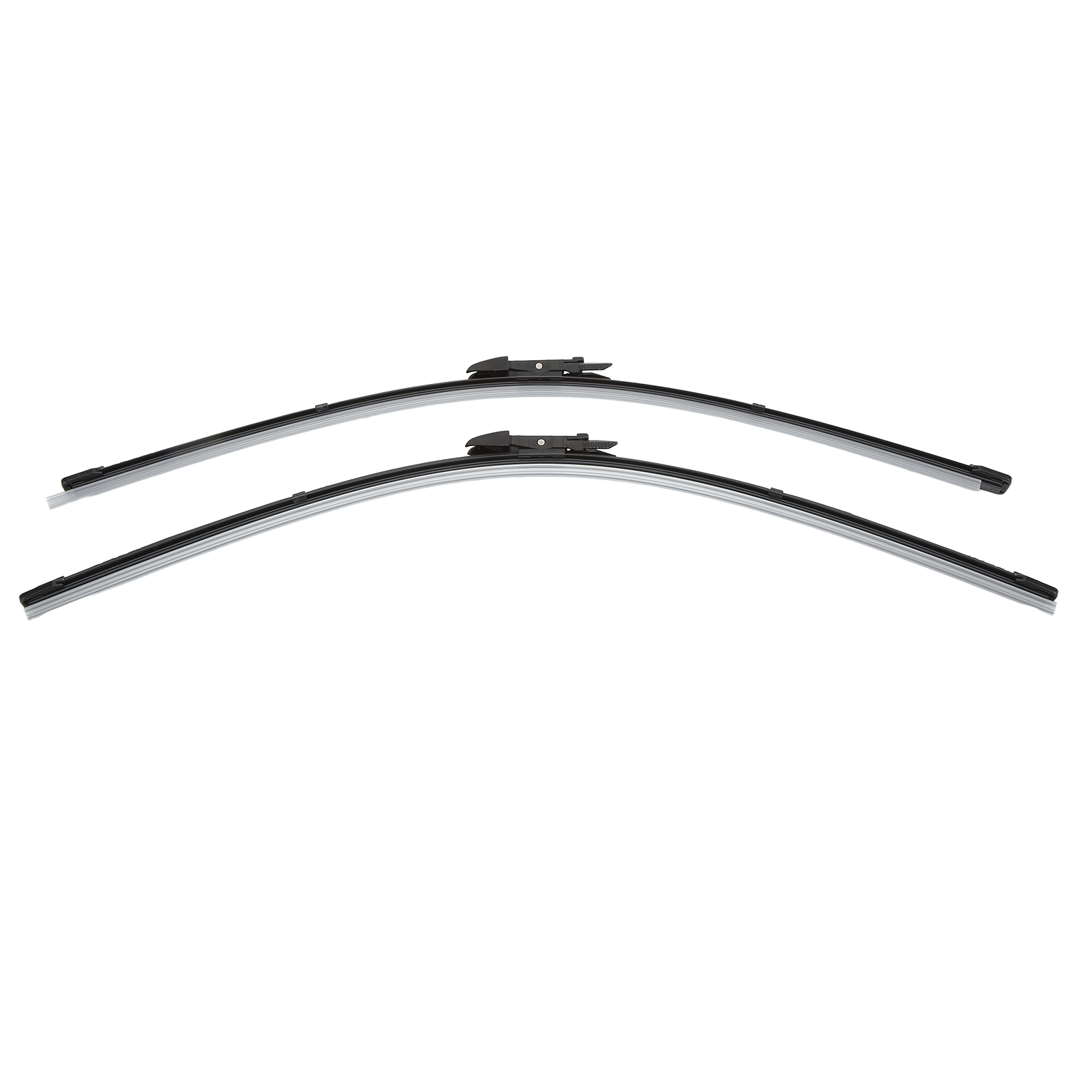 Frontscheibenwischer 24+23 Zoll 61+58 Cm Für Bmw 5er 525i E60 2004-2007, Ersatzpaar, Rahmenlose Wischerblätter, Kompatibel Mit N52, Hohe Leistung.