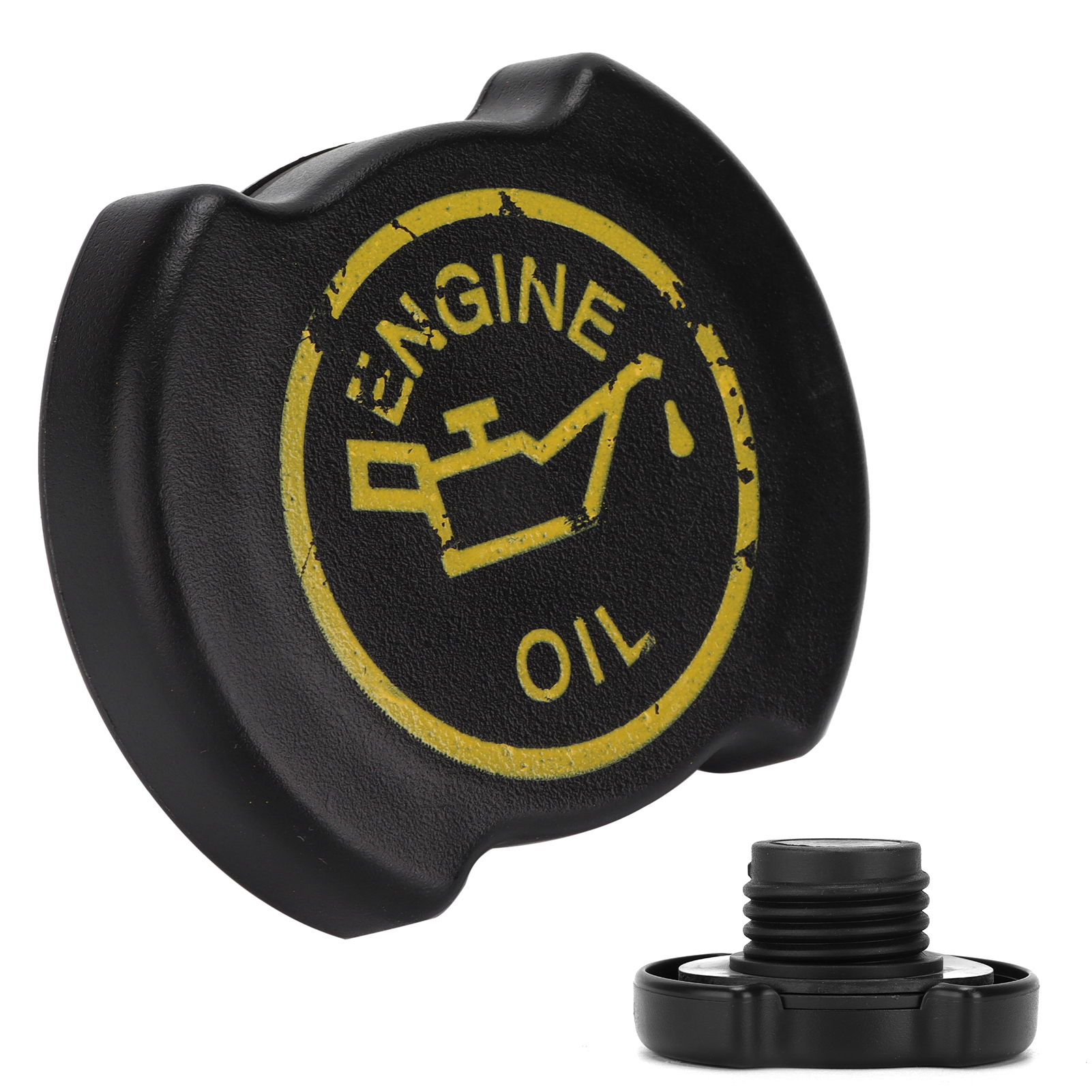 Öleinfülldeckel F3az6766b, Passend Für Ford Powerstroke Diesel 6.0l, 6.4l Und 7.3l, Öltankdeckel, Ersatzteil, Schwarz, 1 Stück