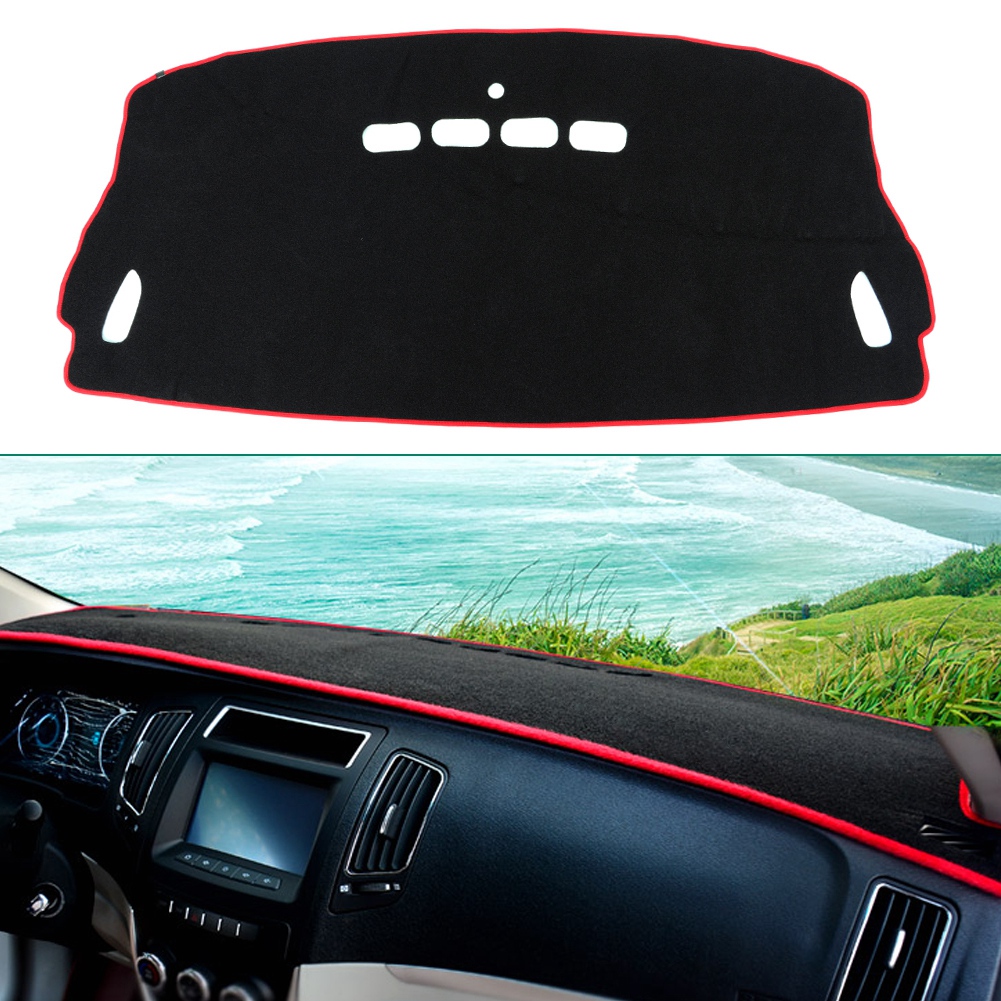 Sonnenschutzmatte Für Das Armaturenbrett Des Buick Gl8 (2011–2015), Innenraumschutz, Abdeckung Für Die Vordere Ablage, Armaturenbrettabdeckung, Schwarz, 1-teilig